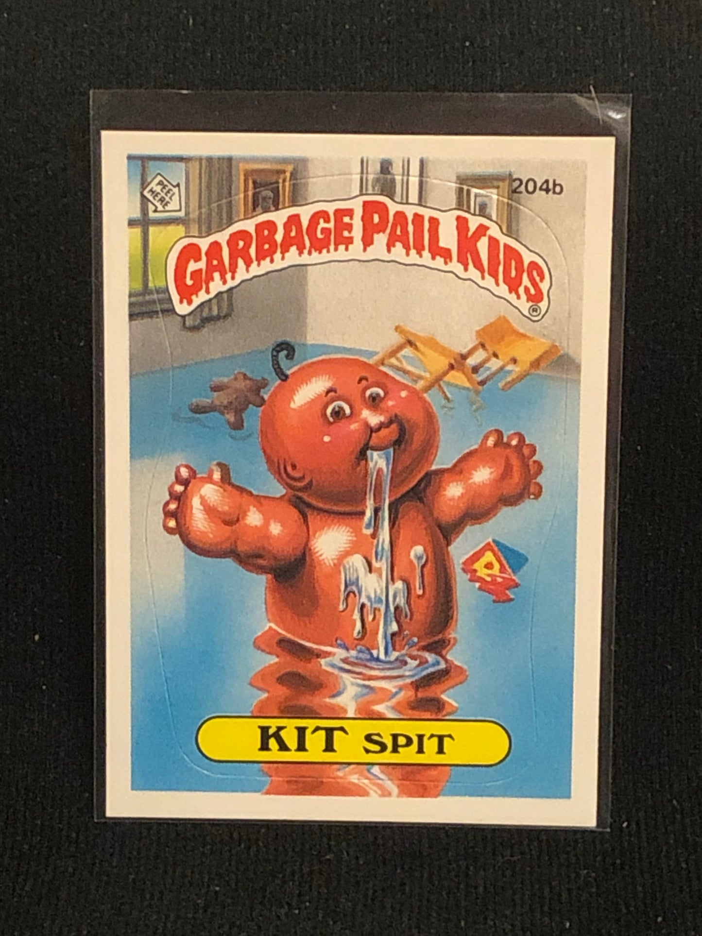 Garbage Pail Kids Original Series 5 (os5) 204b Kit Spit