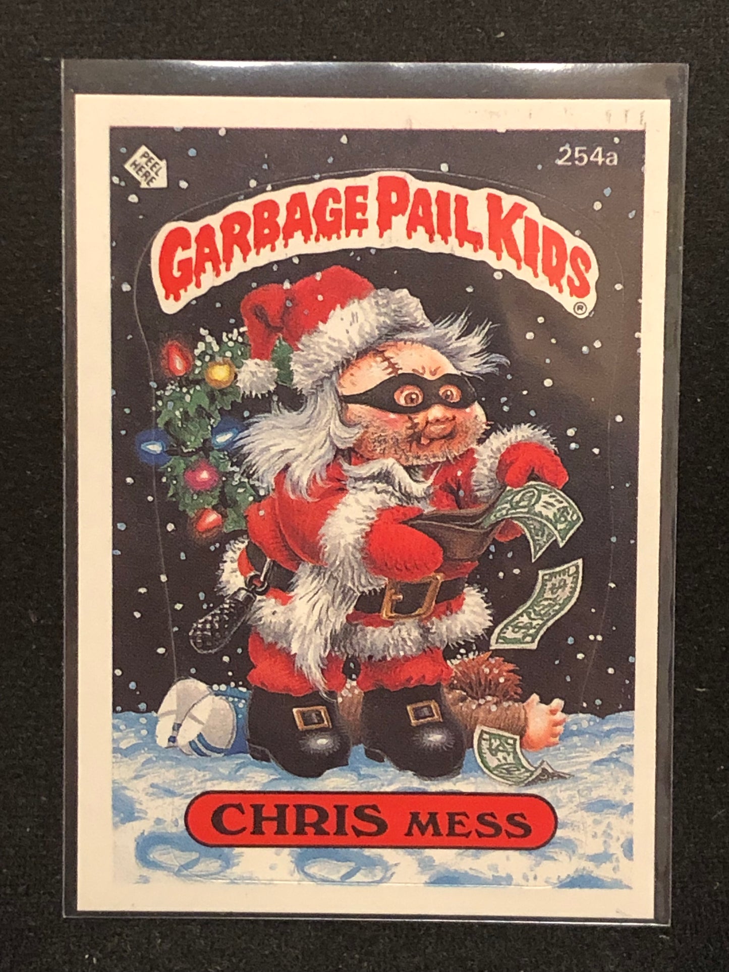 Garbage Pail Kids Original Series 7 (os7) 254a Chris Mess