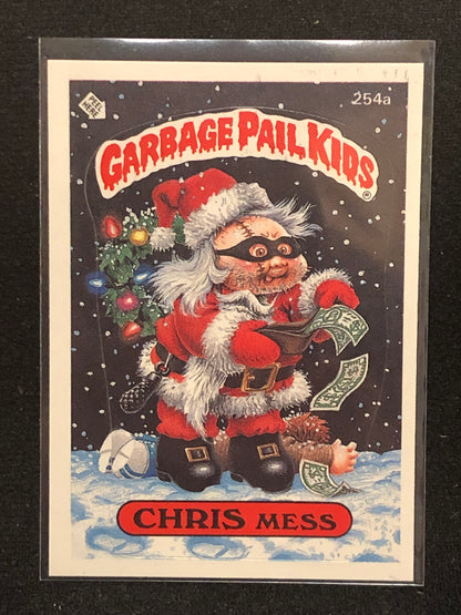 Garbage Pail Kids Original Series 7 (os7) 254a Chris Mess