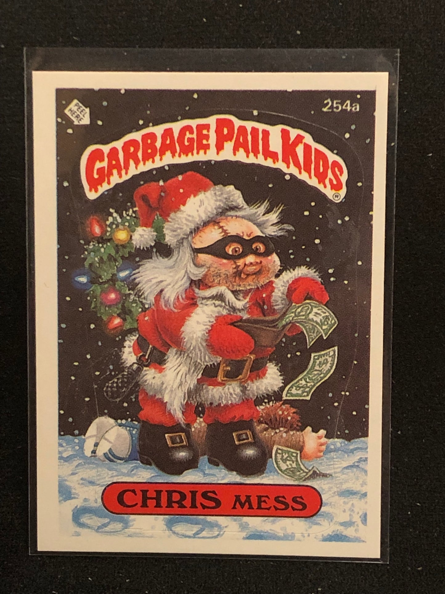 Garbage Pail Kids Original Series 7 (os7) 254a Chris Mess