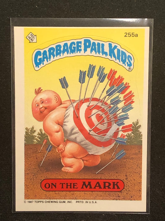 Garbage Pail Kids Original Series 7 (os7) 255a On The Mark