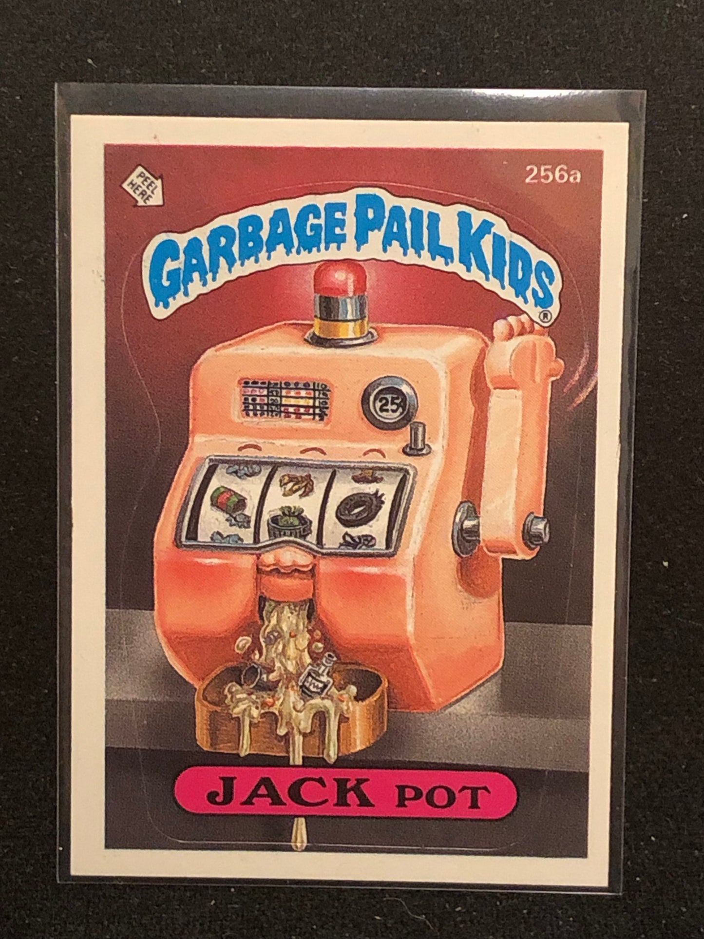 Garbage Pail Kids Original Series 7 (os7) 256a Jack Pot