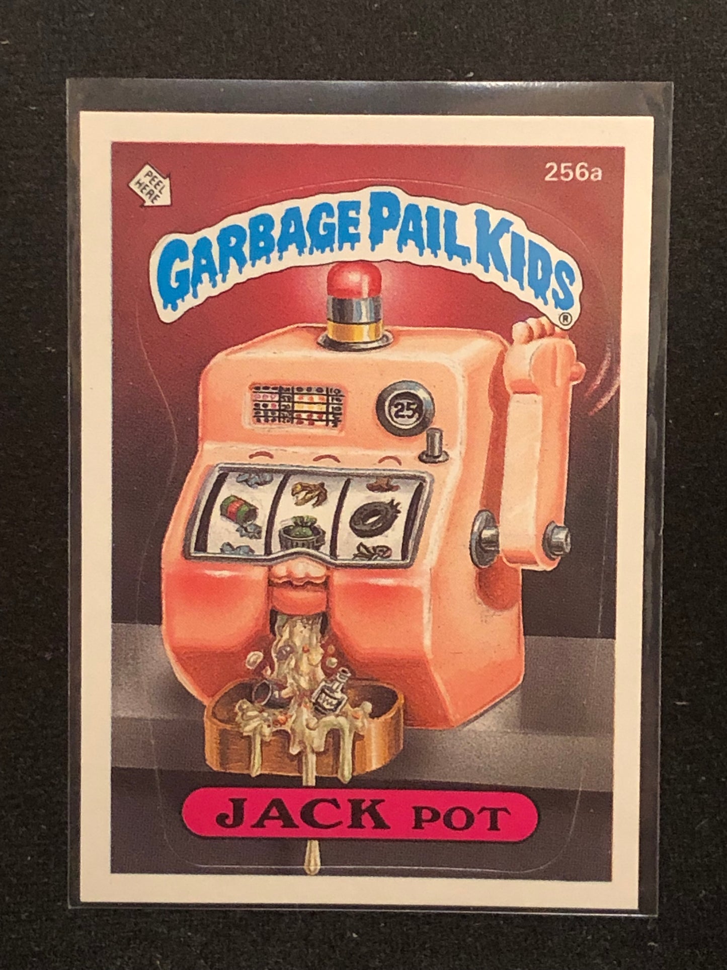 Garbage Pail Kids Original Series 7 (os7) 256a Jack Pot