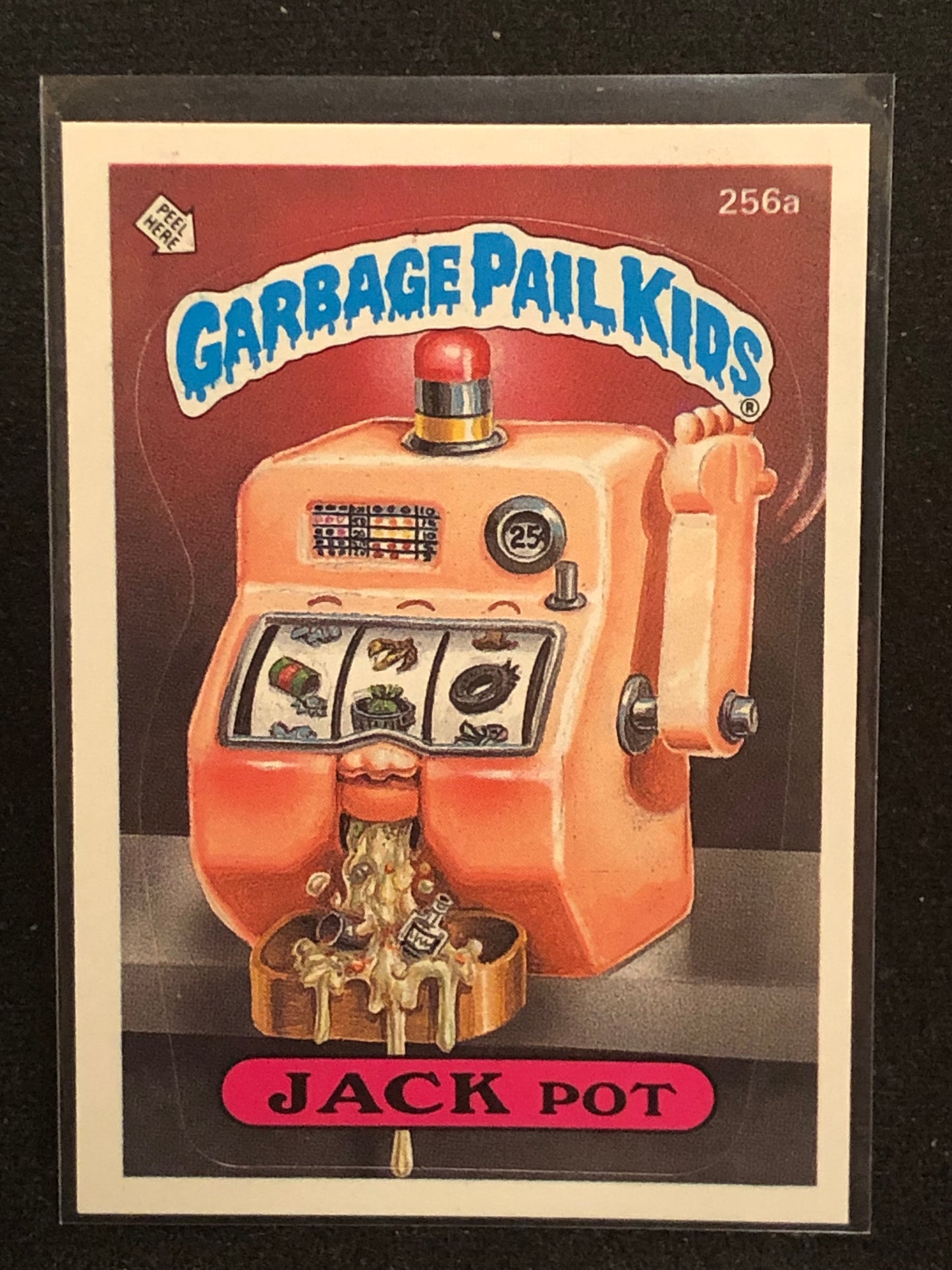 Garbage Pail Kids Original Series 7 (os7) 256a Jack Pot