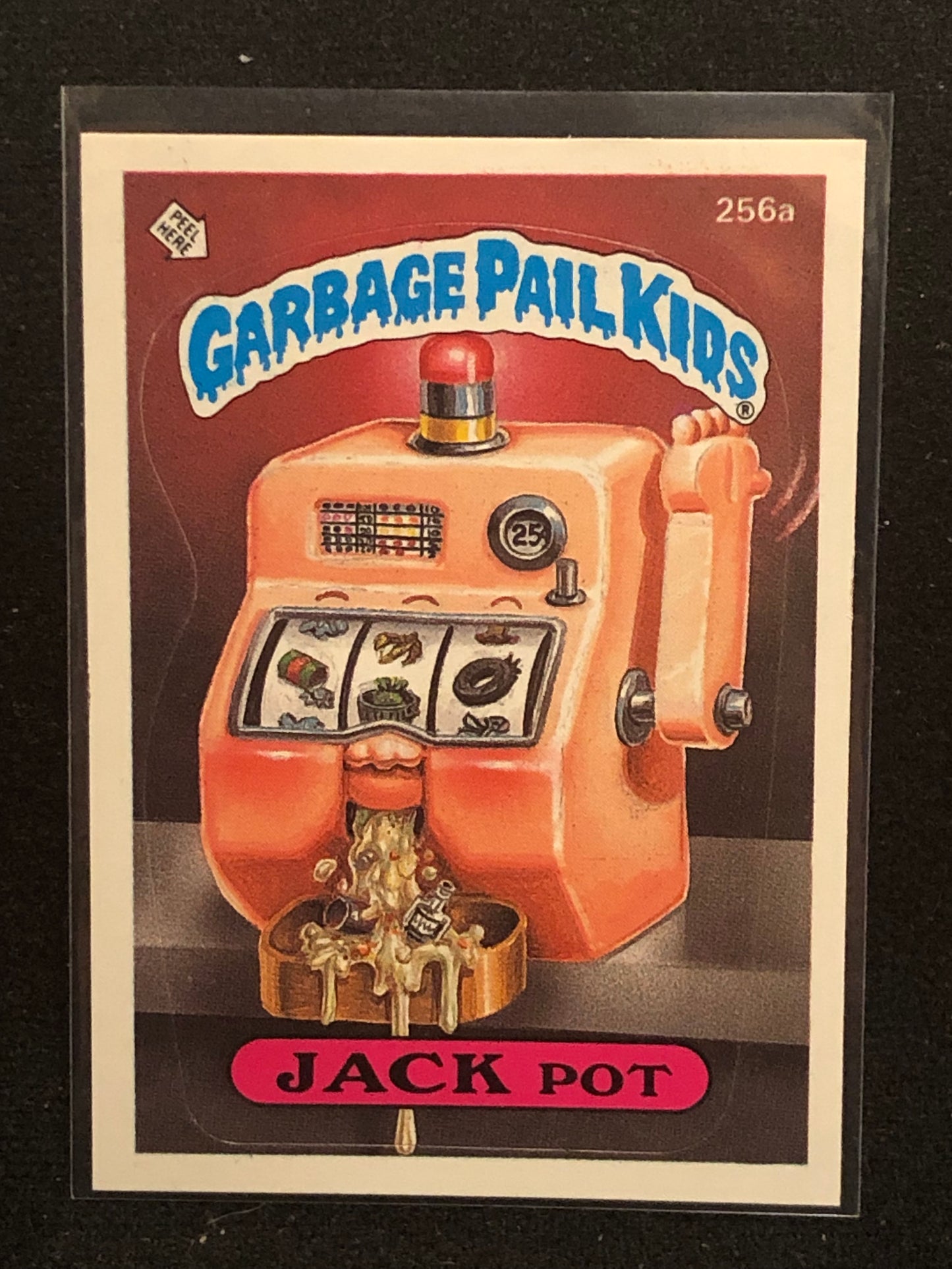 Garbage Pail Kids Original Series 7 (os7) 256a Jack Pot