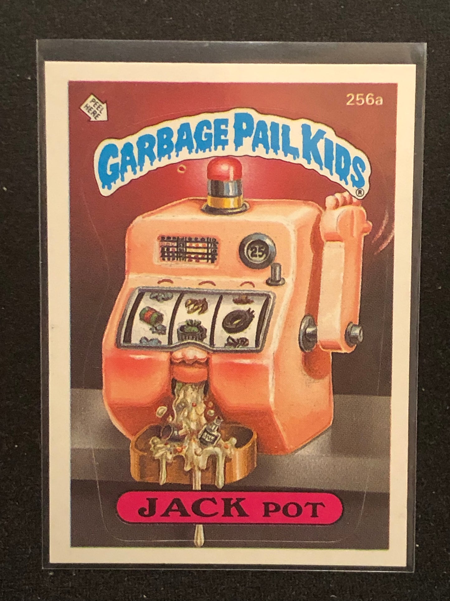 Garbage Pail Kids Original Series 7 (os7) 256a Jack Pot