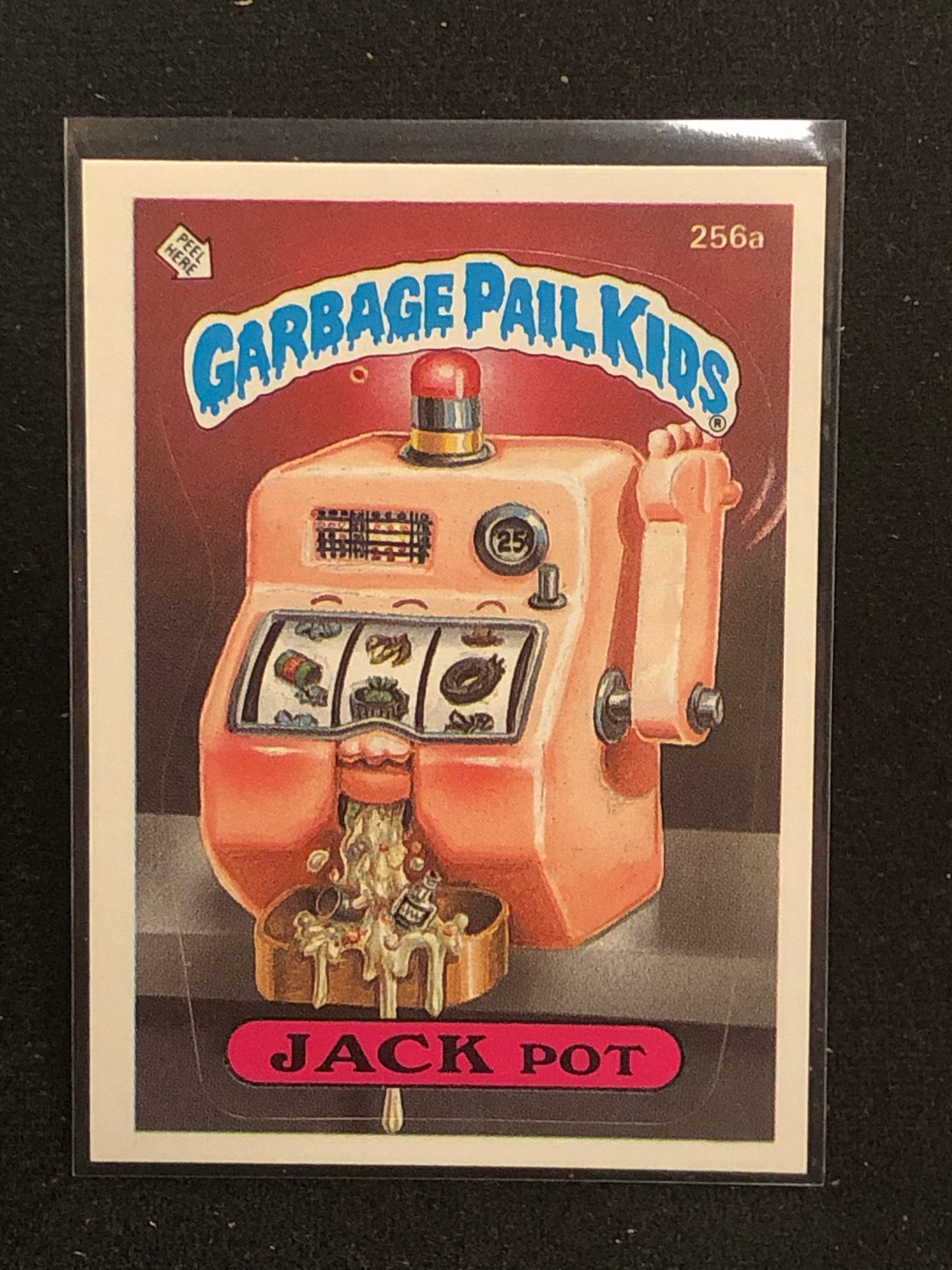 Garbage Pail Kids Original Series 7 (os7) 256a Jack Pot