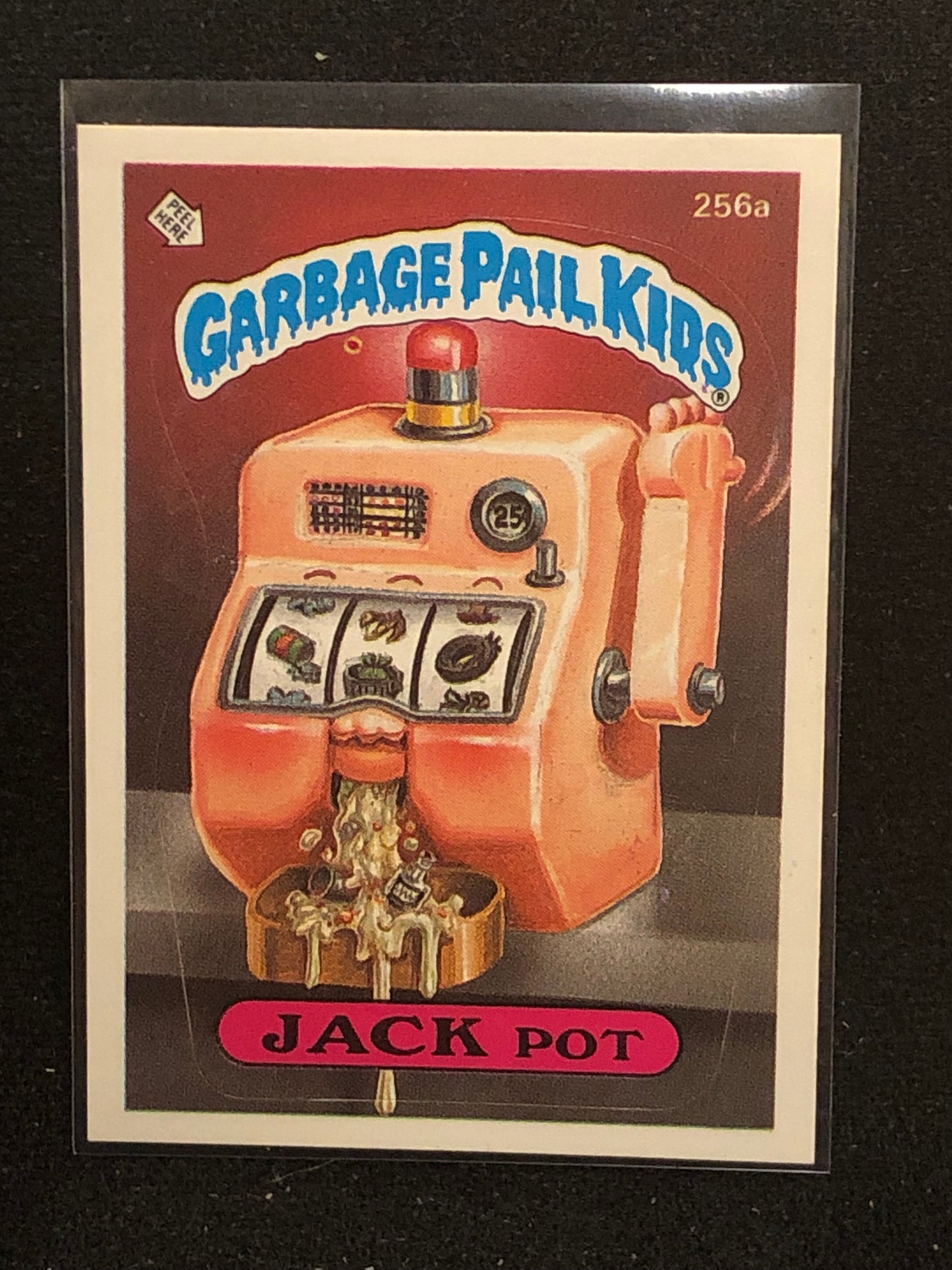 Garbage Pail Kids Original Series 7 (os7) 256a Jack Pot