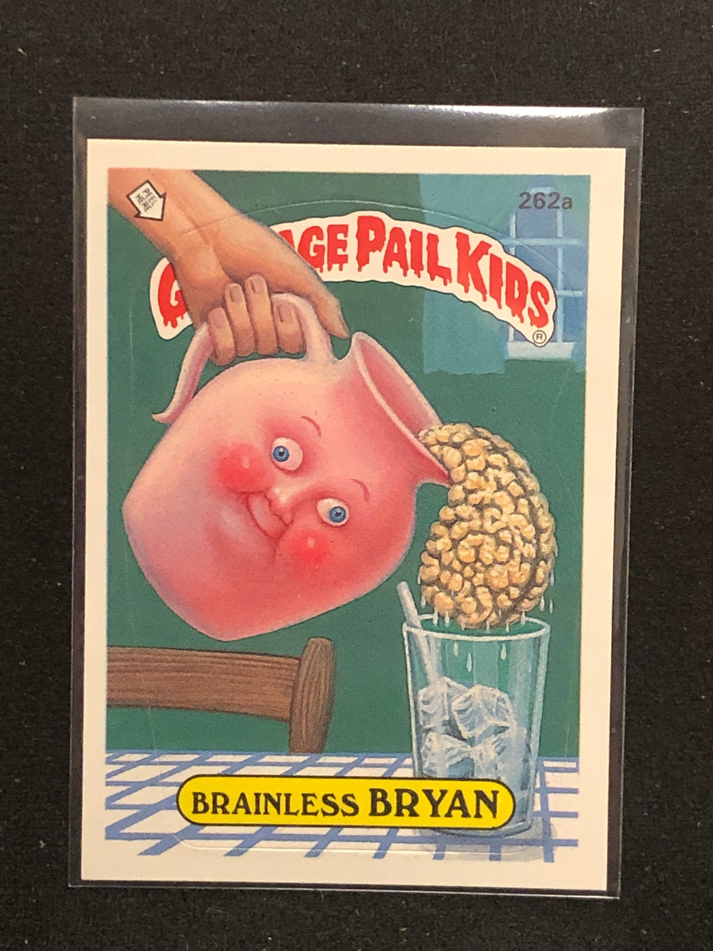 Garbage Pail Kids Original Series 7 (os7) 262a Brainless Bryan