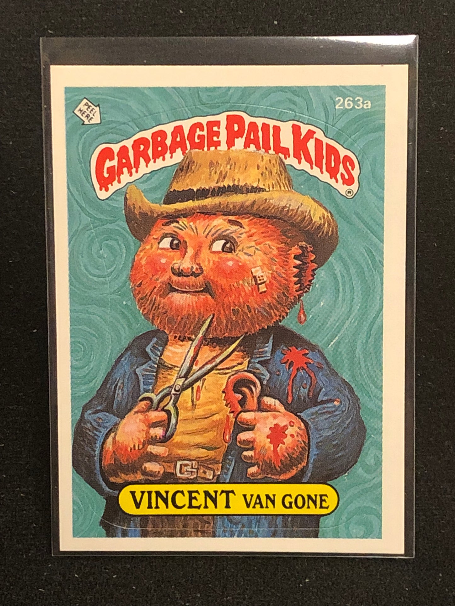 Garbage Pail Kids Original Series 7 (os7) 263a Vincent Van Gone