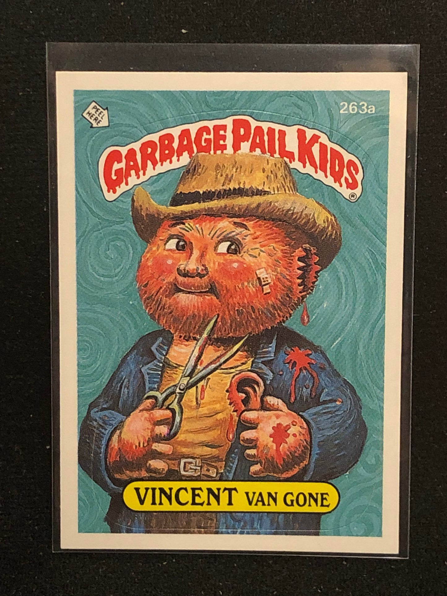 Garbage Pail Kids Original Series 7 (os7) 263a Vincent Van Gone