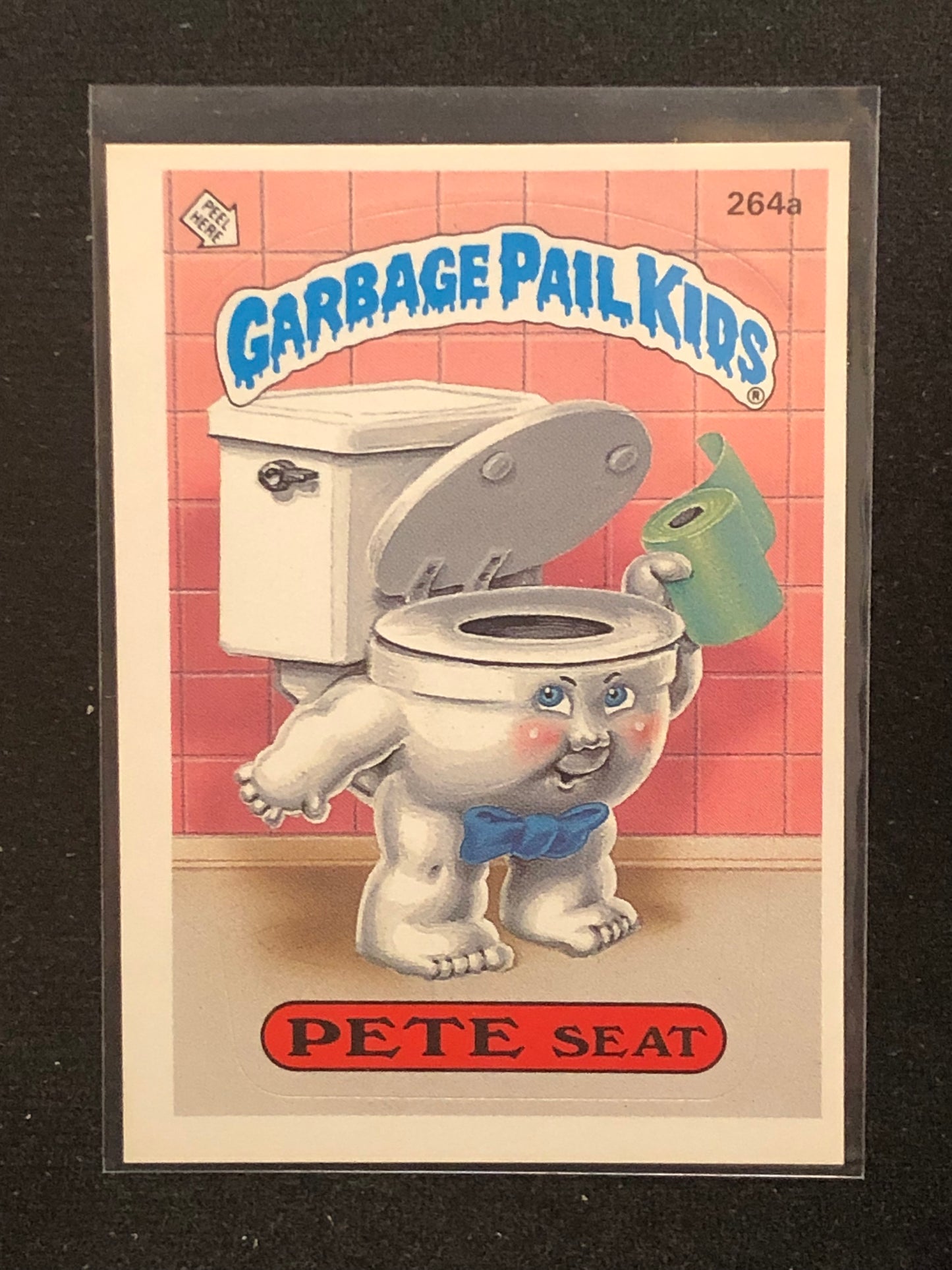 Garbage Pail Kids Original Series 7 (os7) 264a Pete Seat