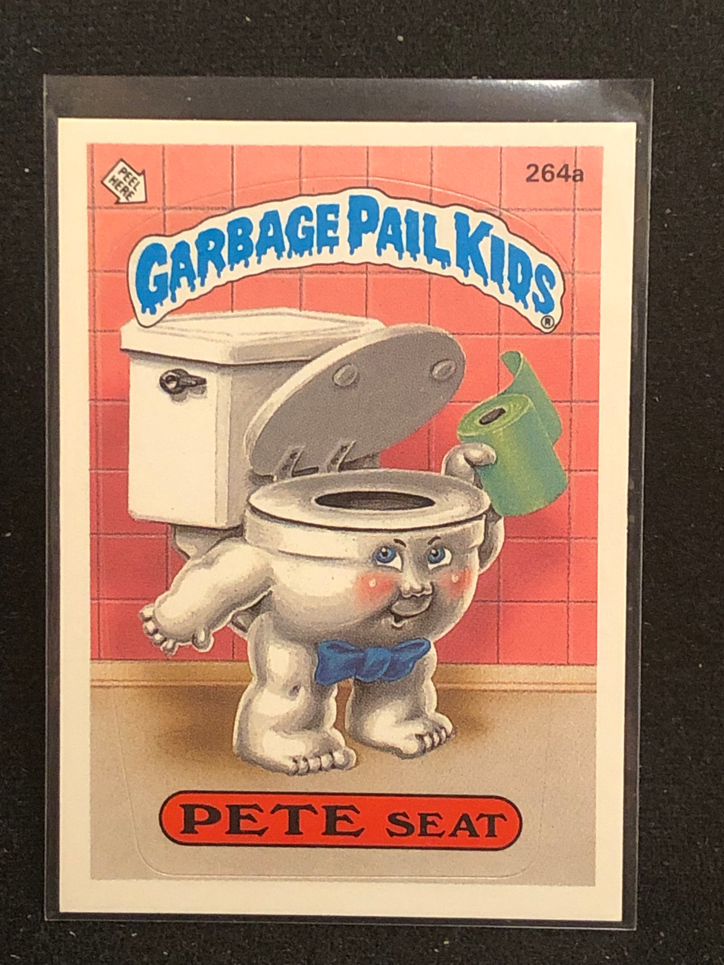 Garbage Pail Kids Original Series 7 (os7) 264a Pete Seat