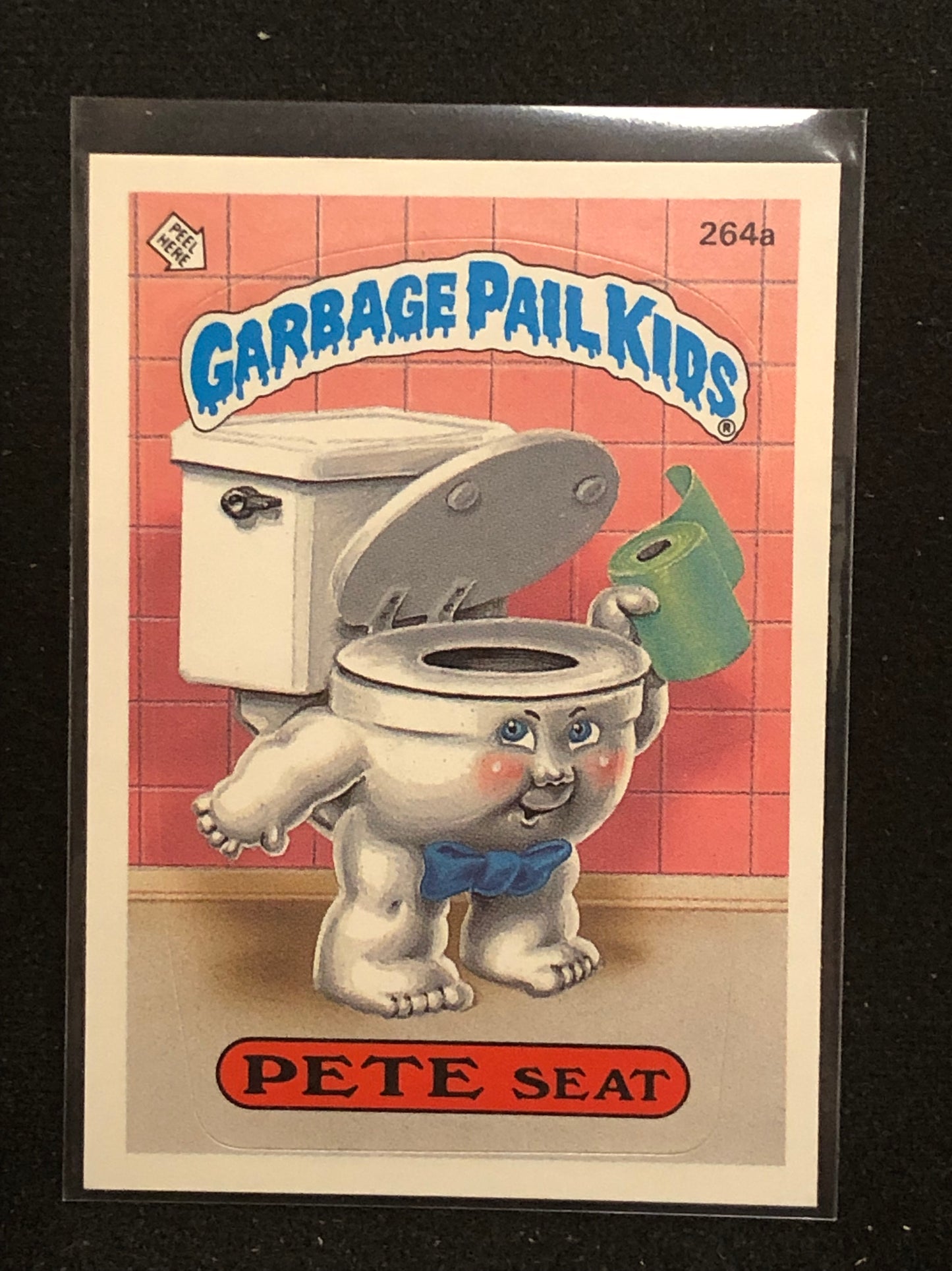 Garbage Pail Kids Original Series 7 (os7) 264a Pete Seat