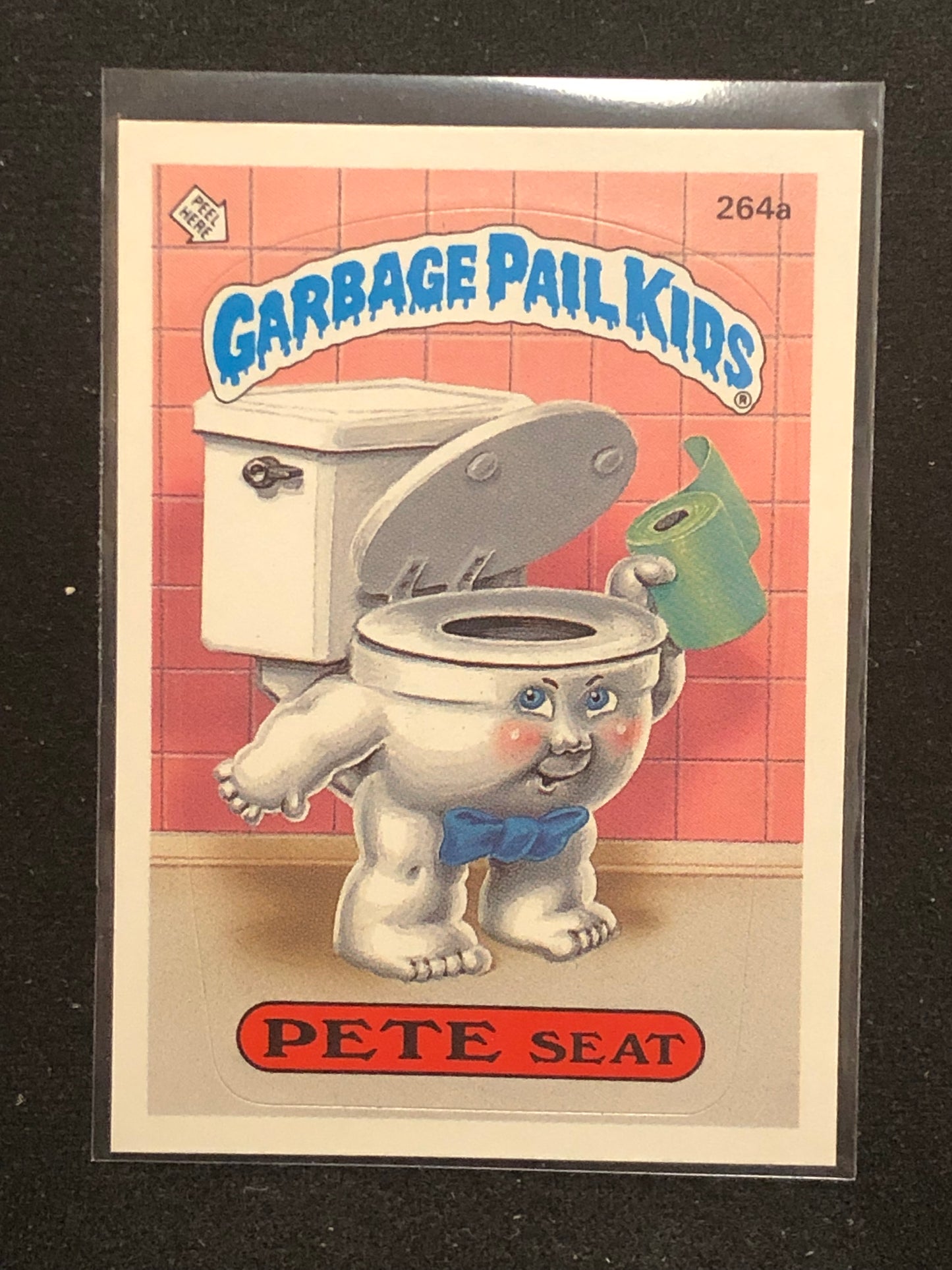 Garbage Pail Kids Original Series 7 (os7) 264a Pete Seat