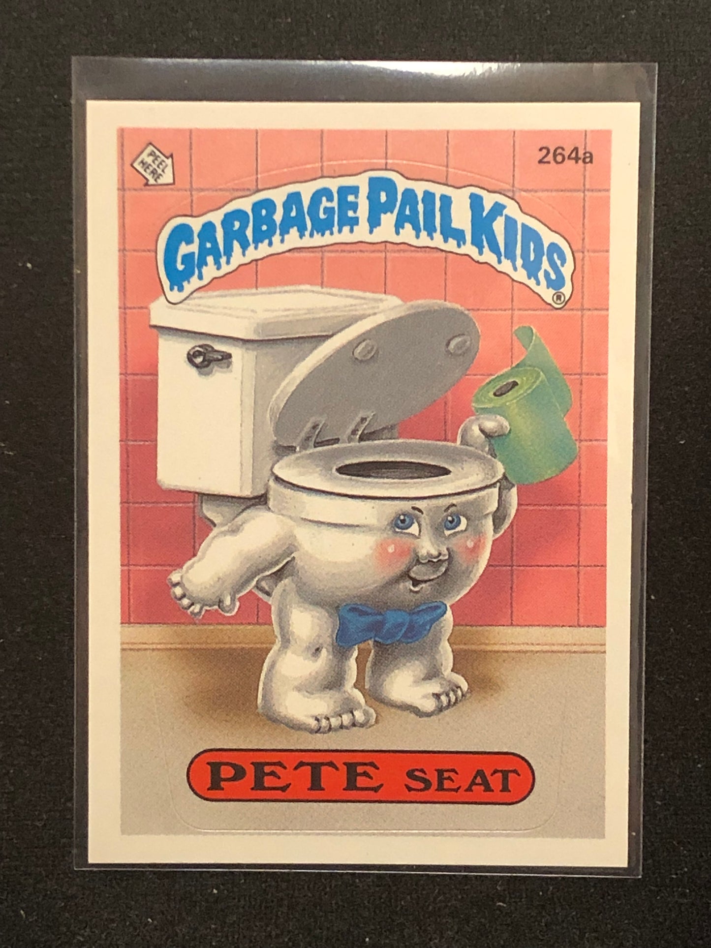 Garbage Pail Kids Original Series 7 (os7) 264a Pete Seat