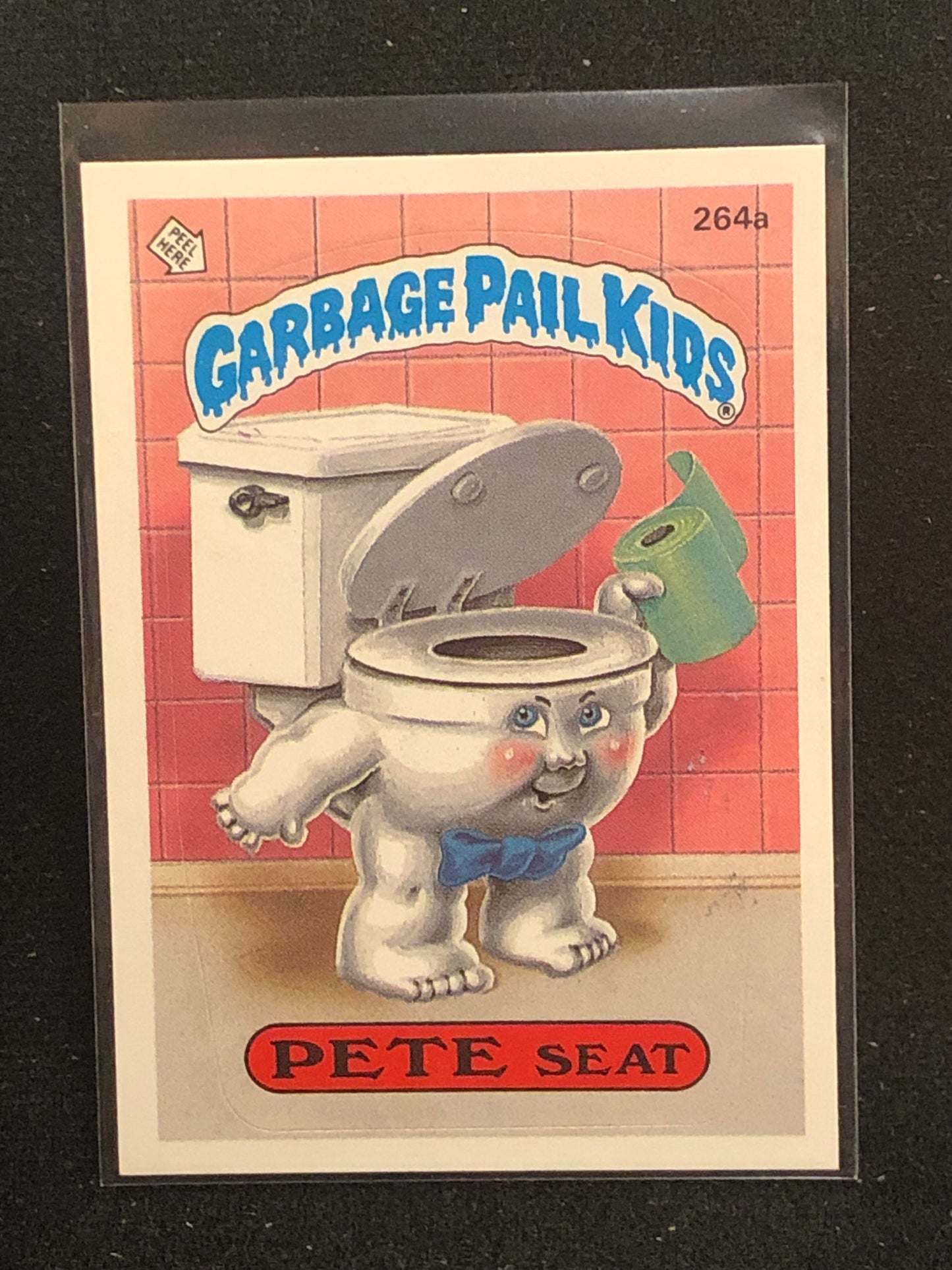 Garbage Pail Kids Original Series 7 (os7) 264a Pete Seat