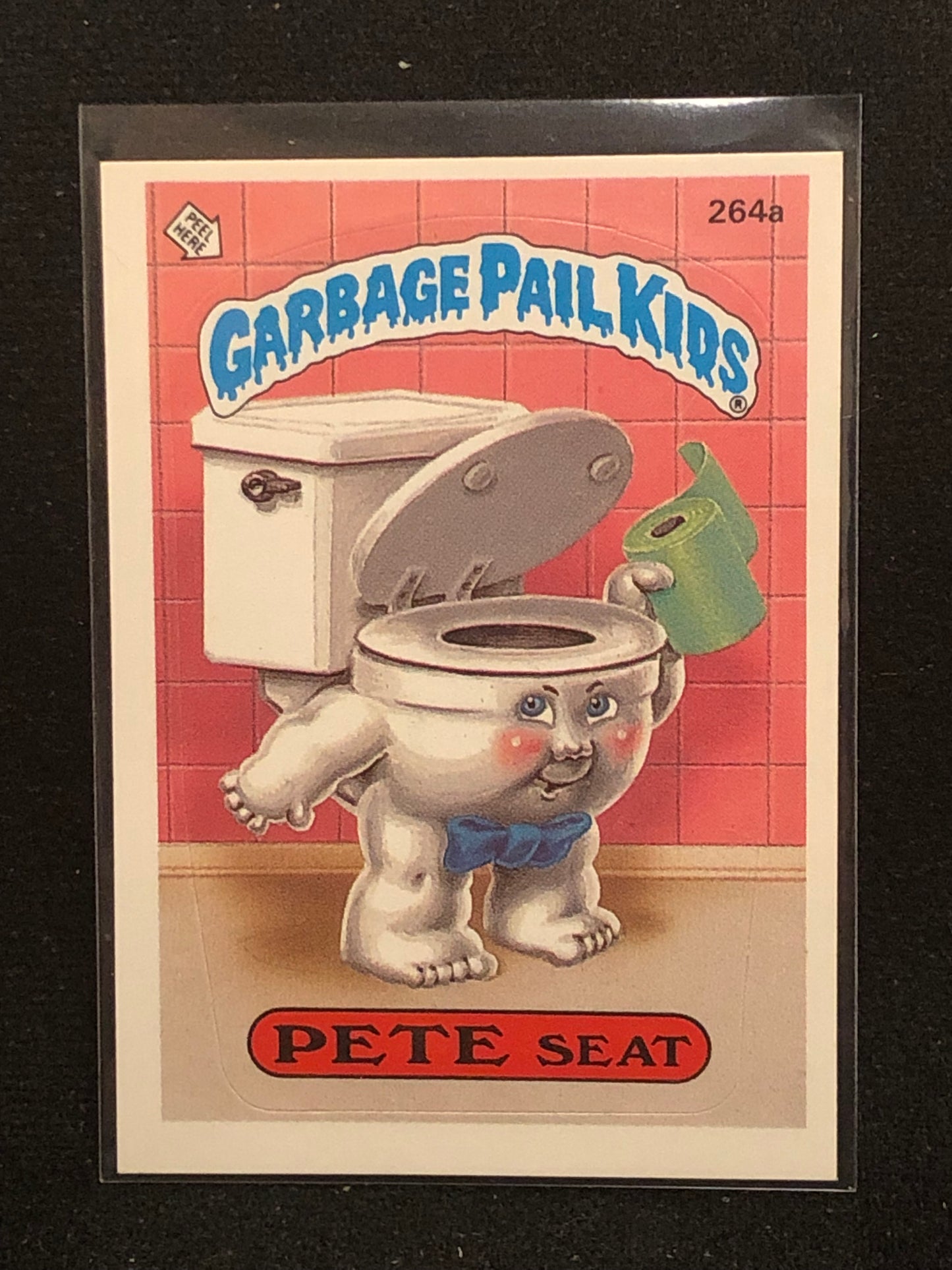 Garbage Pail Kids Original Series 7 (os7) 264a Pete Seat