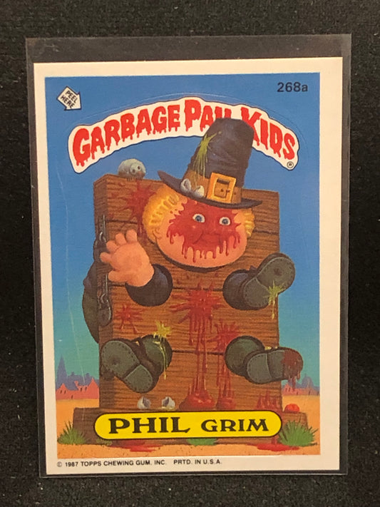 Garbage Pail Kids Original Series 7 (os7) 268a Phil Grim