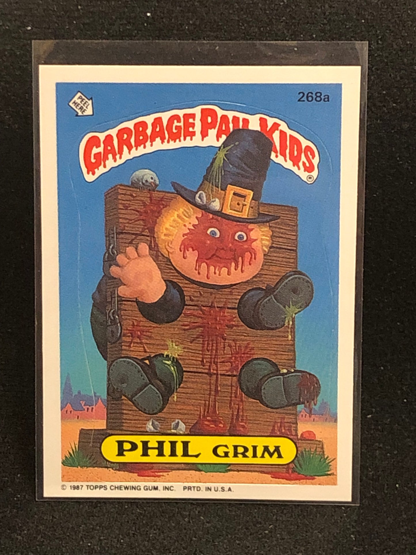 Garbage Pail Kids Original Series 7 (os7) 268a Phil Grim