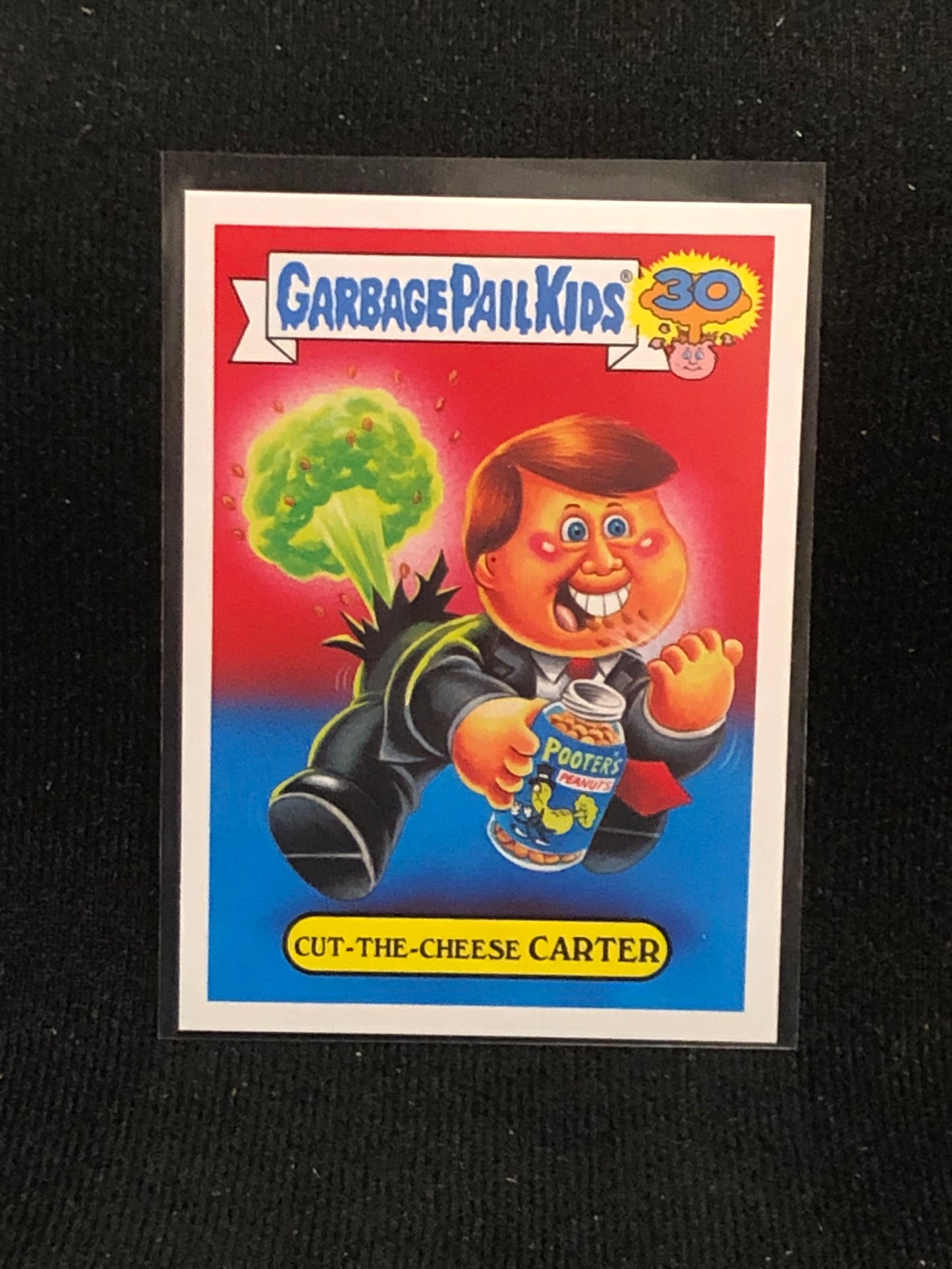 Garbage Pail Kids 30th Anniversary U-PICK Garbage Pail Presidents Character Back Singles