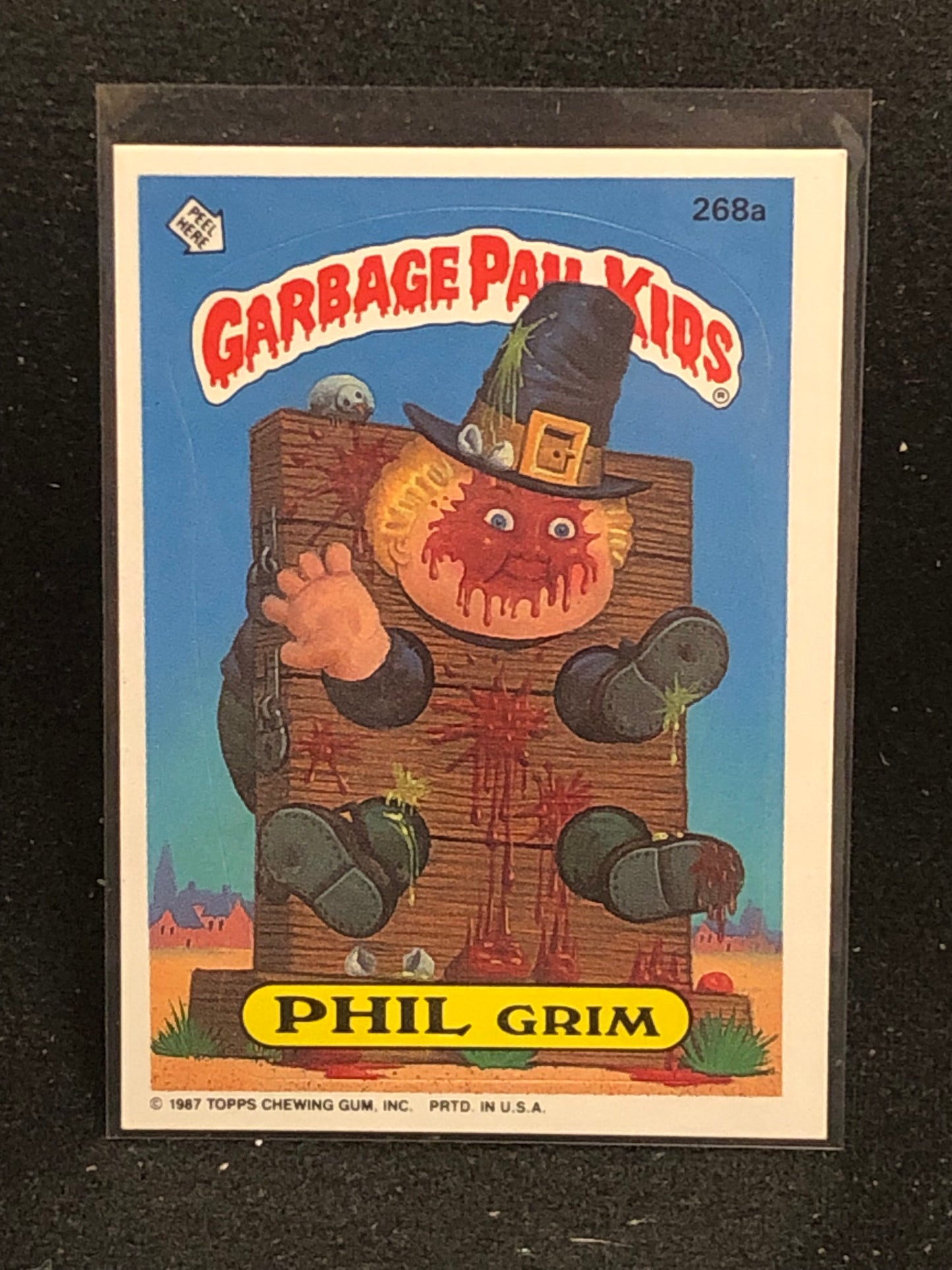 Garbage Pail Kids Original Series 7 (os7) 268a Phil Grim