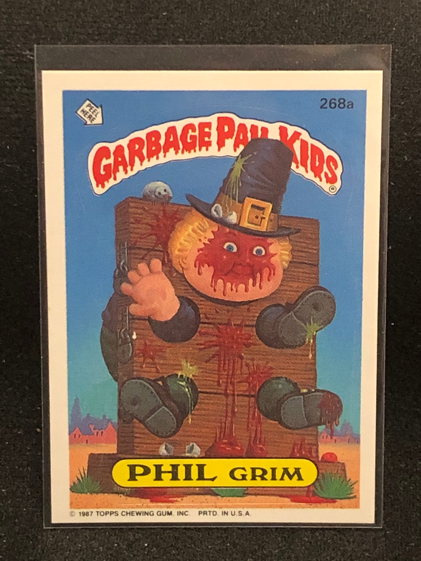 Garbage Pail Kids Original Series 7 (os7) 268a Phil Grim