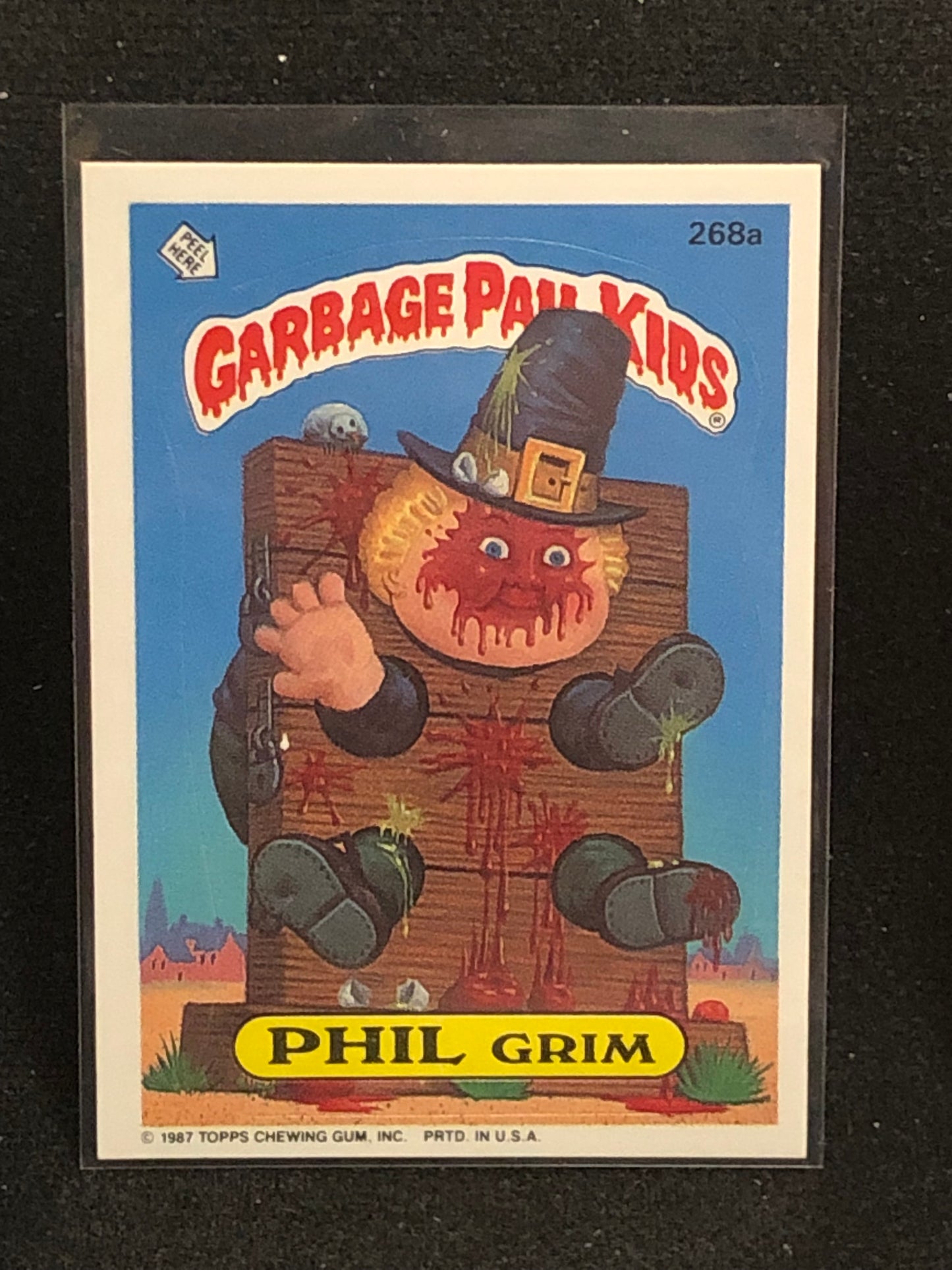 Garbage Pail Kids Original Series 7 (os7) 268a Phil Grim