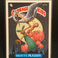 Garbage Pail Kids Original Series 7 (os7) 271a Bratty Maddy