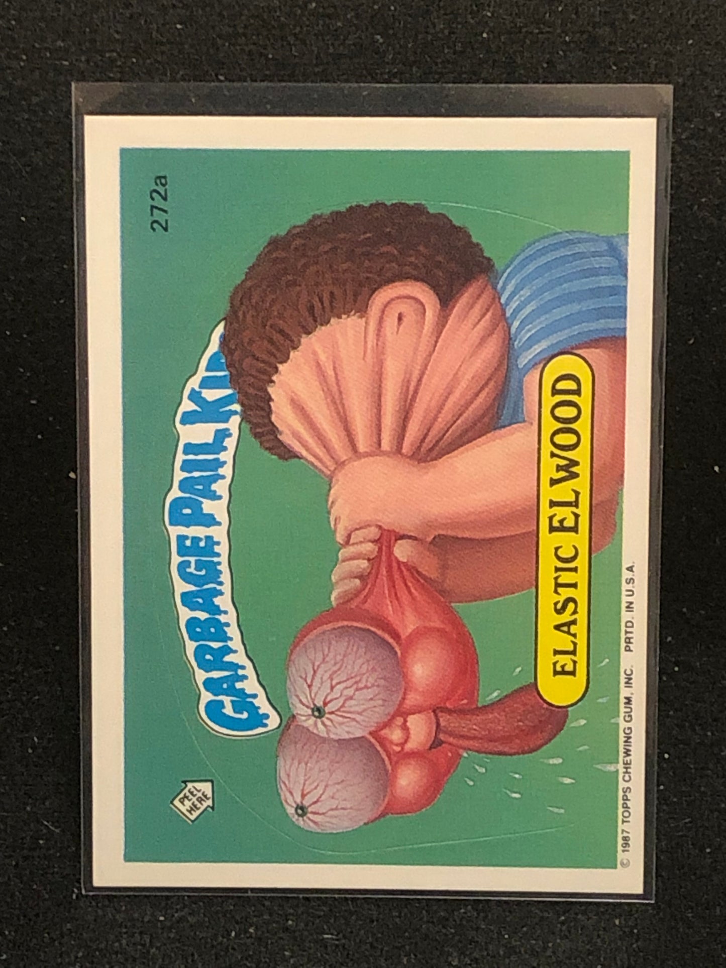 Garbage Pail Kids Original Series 7 (os7) 272a Elastic Elwood