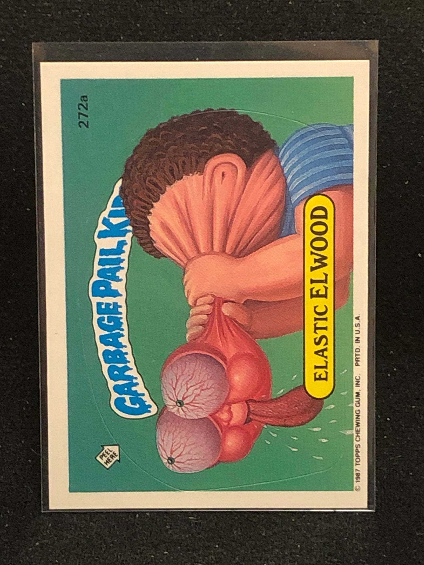 Garbage Pail Kids Original Series 7 (os7) 272a Elastic Elwood