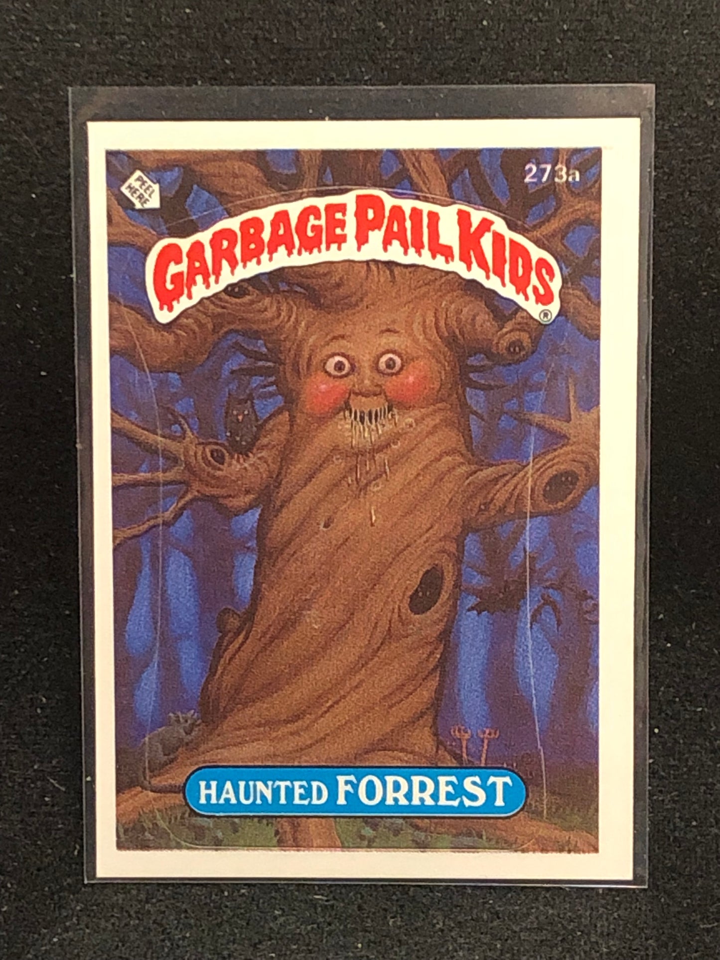 Garbage Pail Kids Original Series 7 (os7) 273a Haunted Forrest