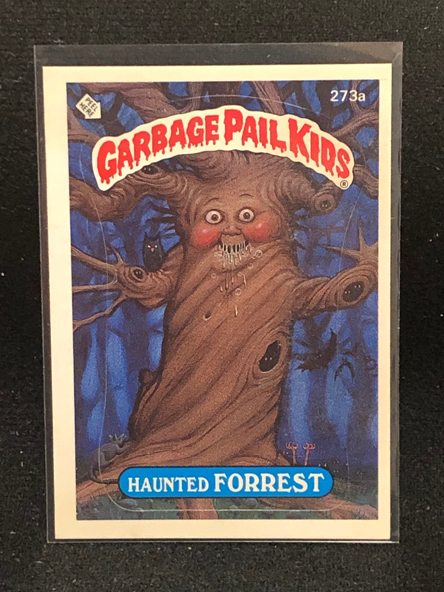 Garbage Pail Kids Original Series 7 (os7) 273a Haunted Forrest