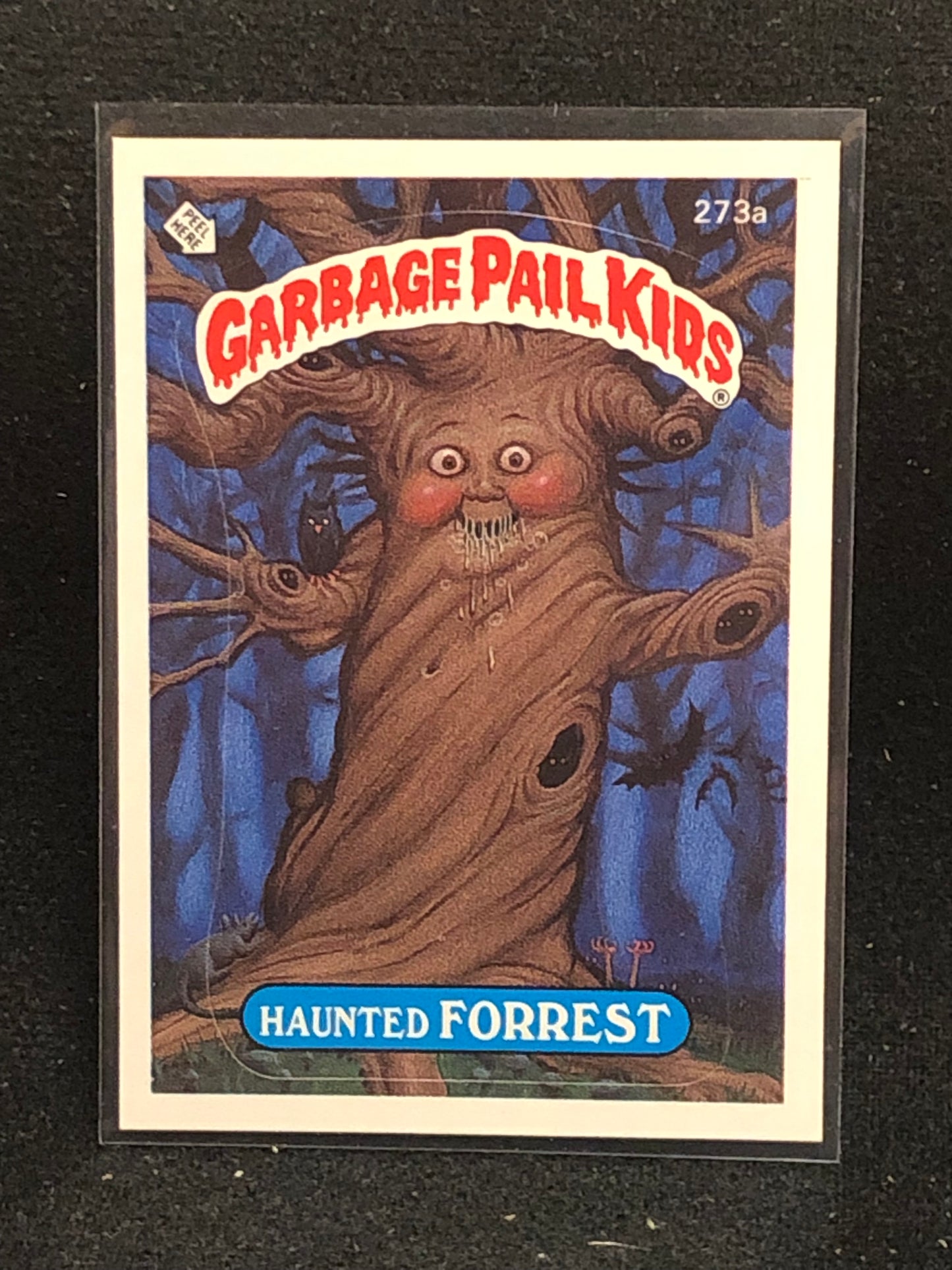 Garbage Pail Kids Original Series 7 (os7) 273a Haunted Forrest