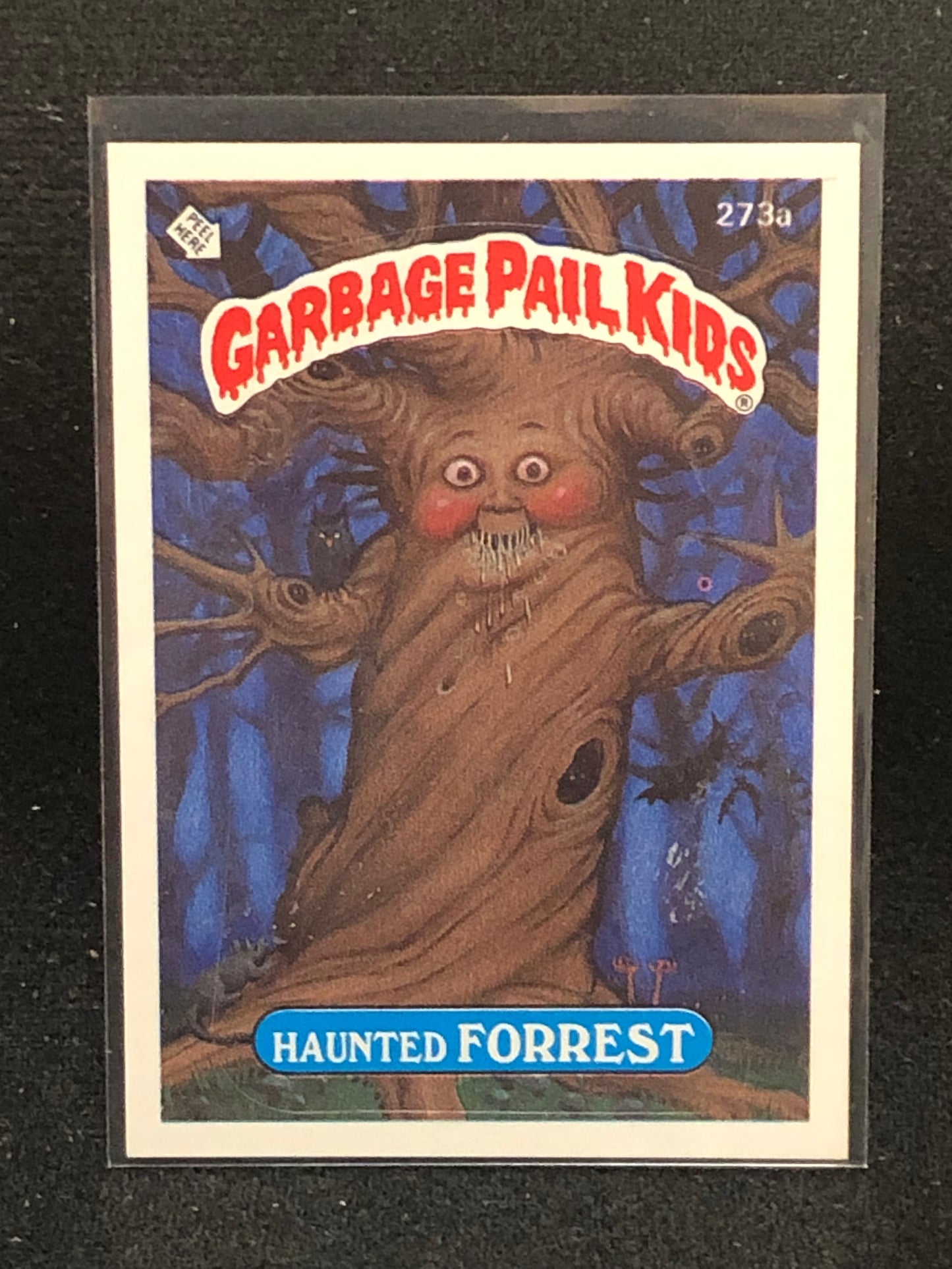 Garbage Pail Kids Original Series 7 (os7) 273a Haunted Forrest