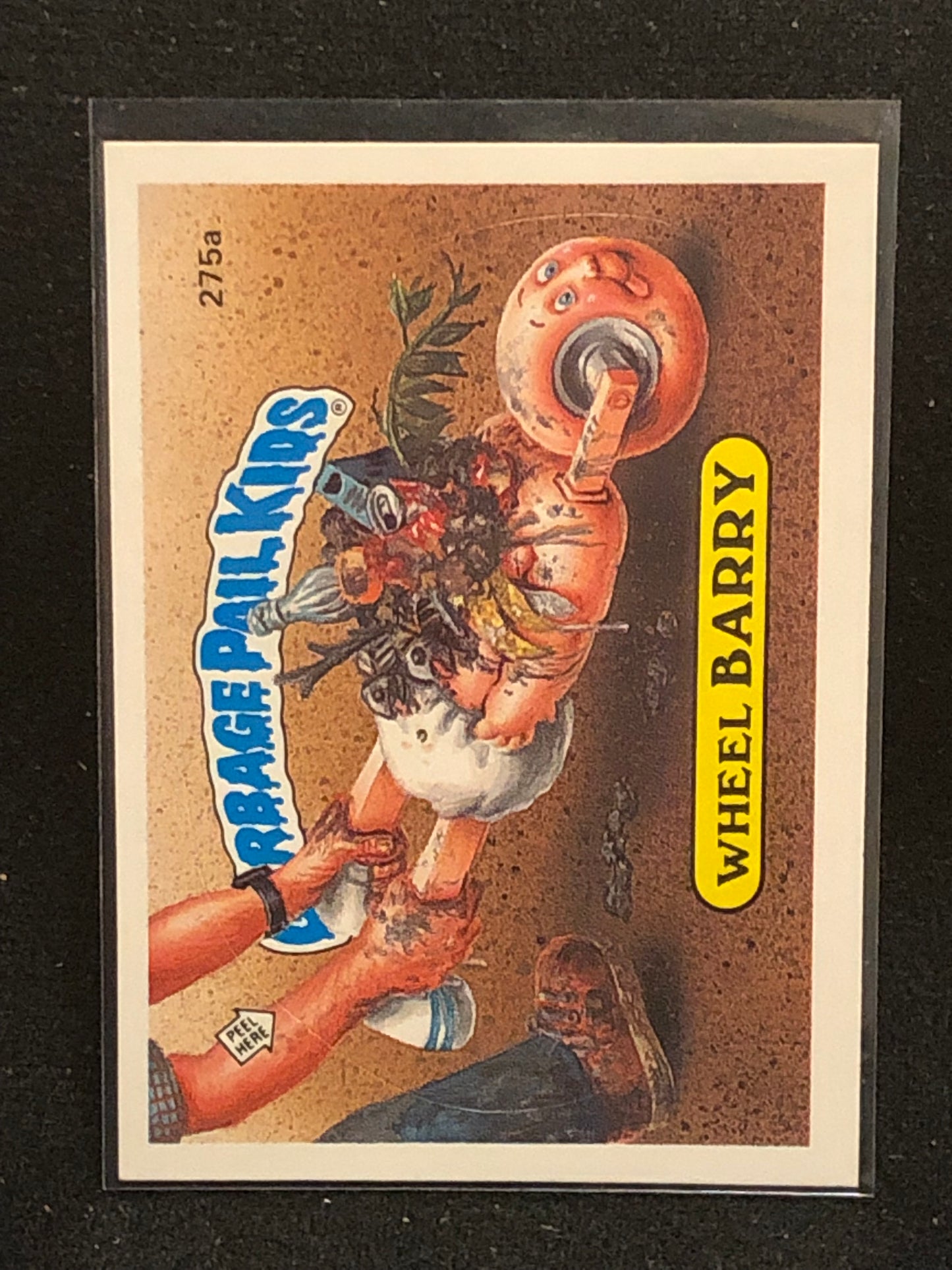 Garbage Pail Kids Original Series 7 (os7) 275a Wheel Barry