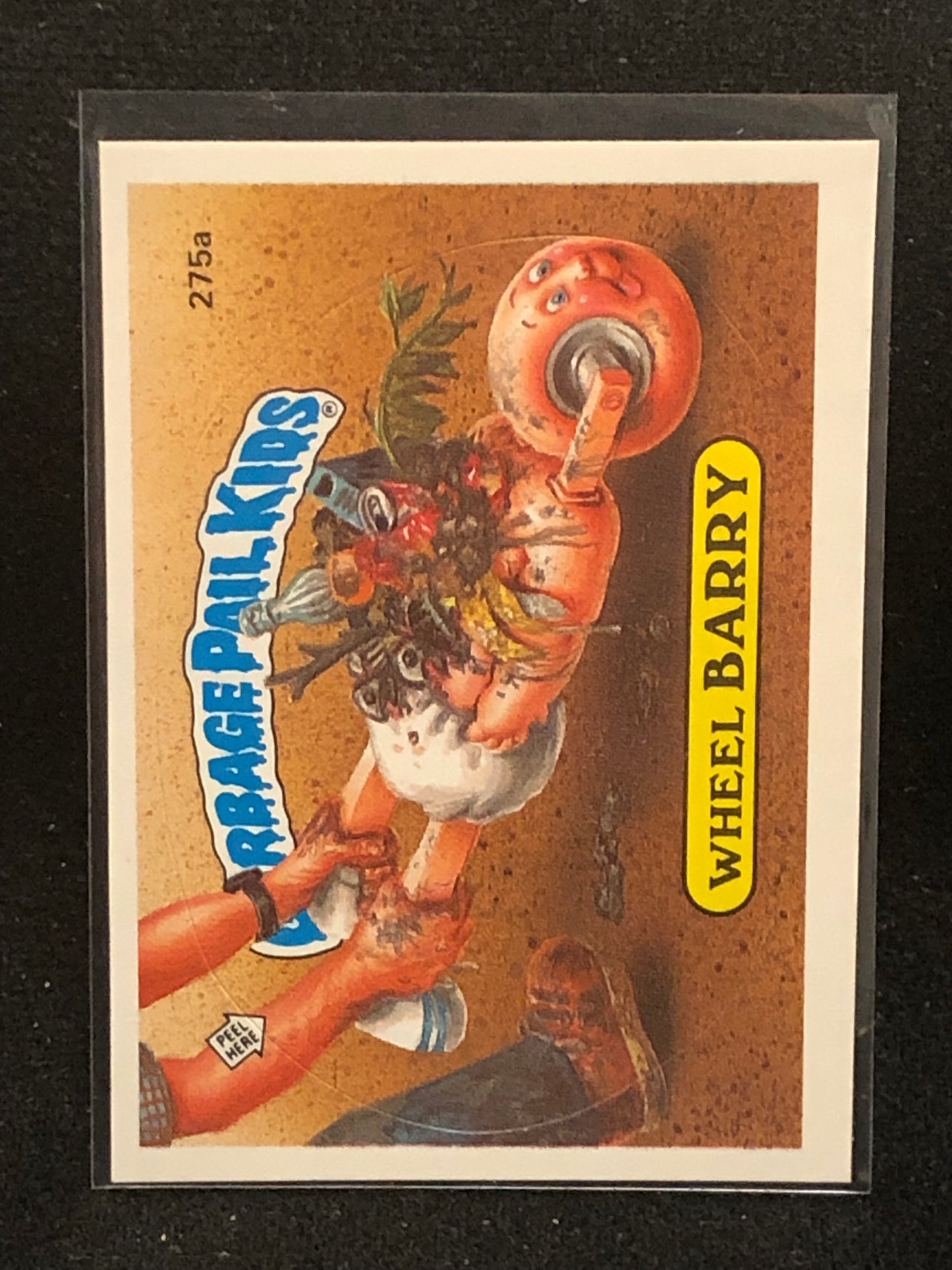 Garbage Pail Kids Original Series 7 (os7) 275a Wheel Barry