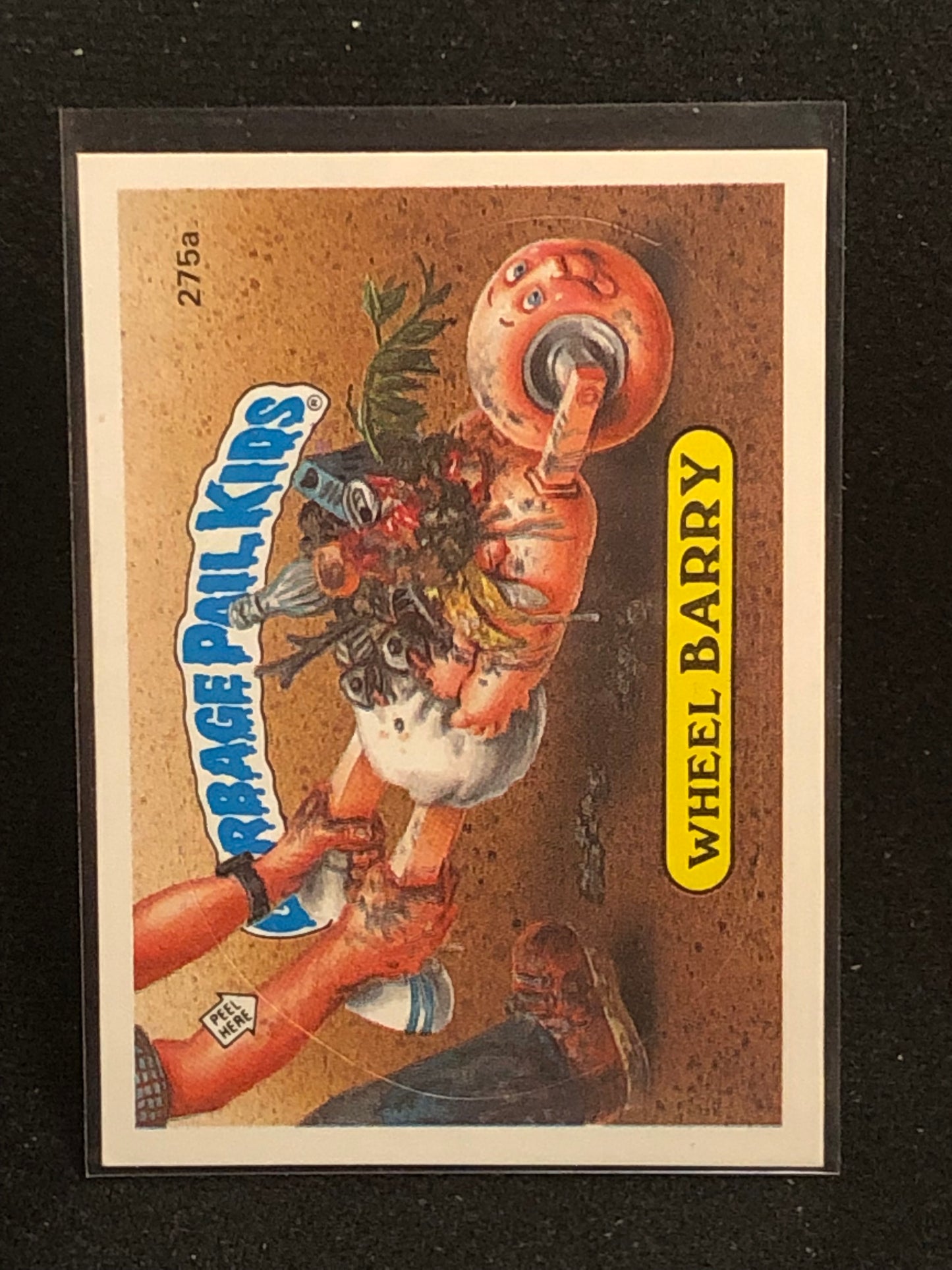 Garbage Pail Kids Original Series 7 (os7) 275a Wheel Barry