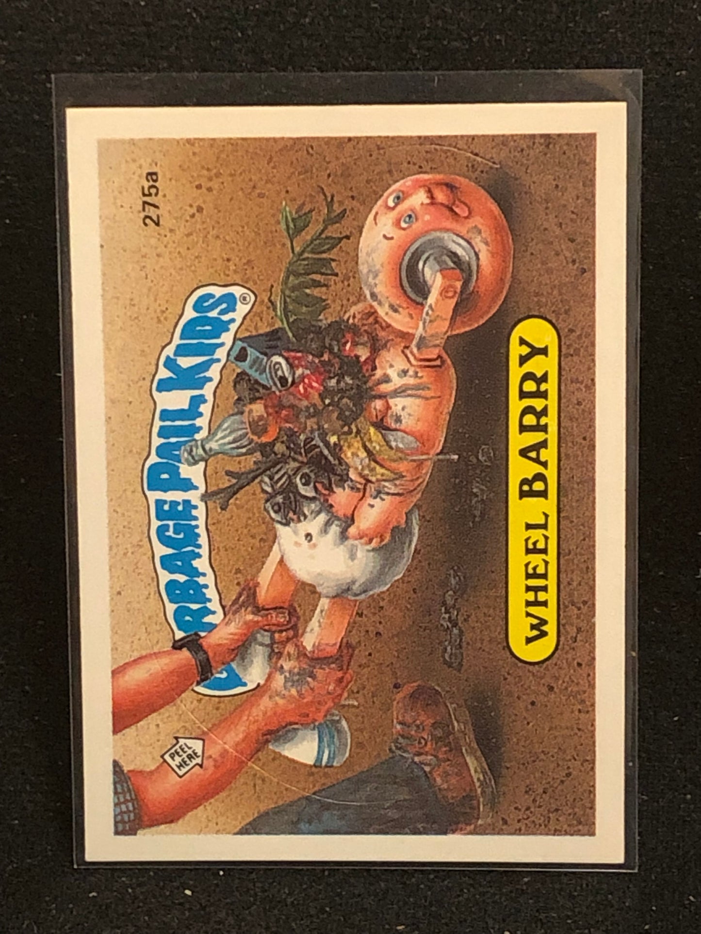 Garbage Pail Kids Original Series 7 (os7) 275a Wheel Barry