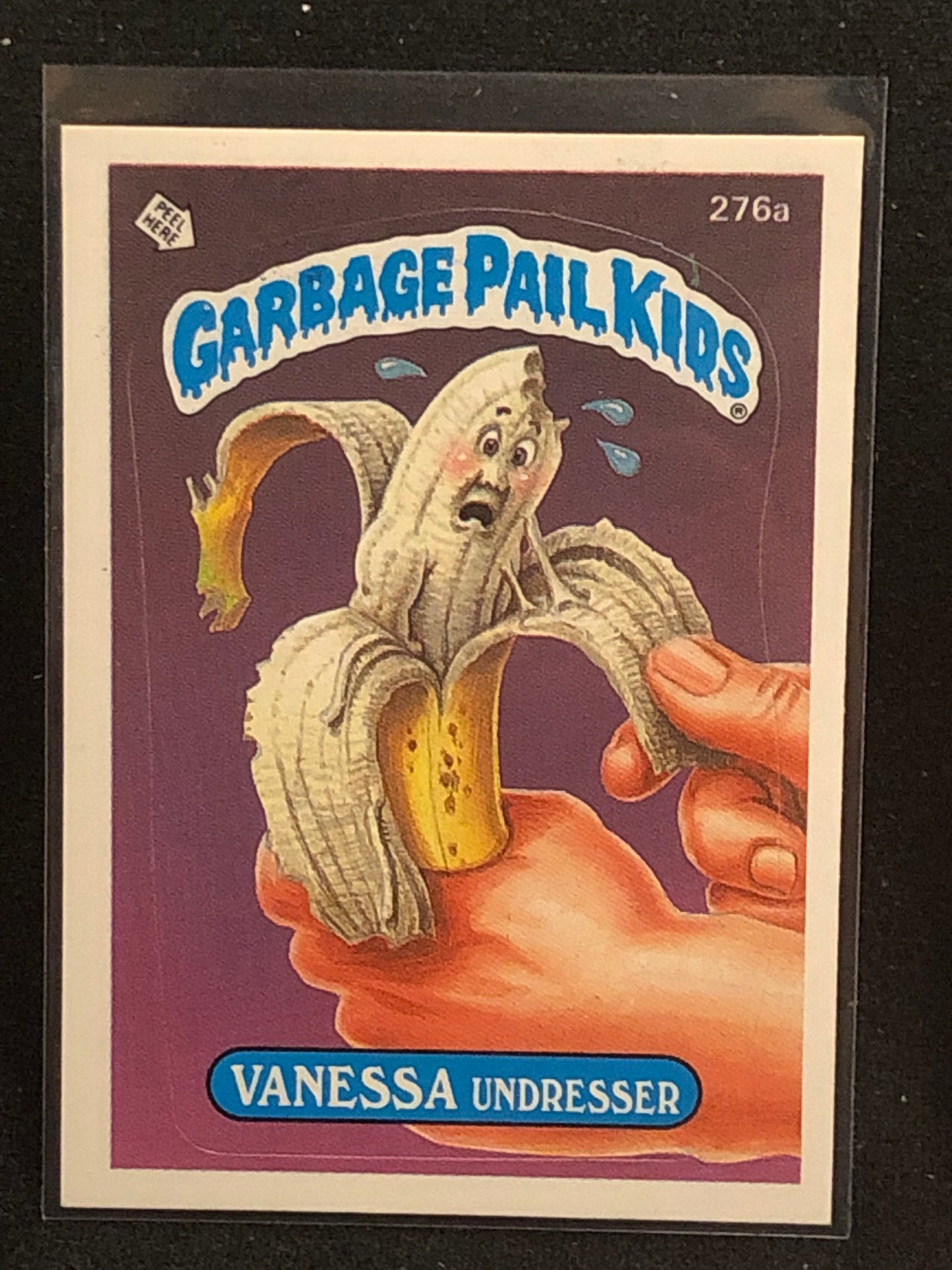 Garbage Pail Kids Original Series 7 (os7) 276a Vanessa Undresser