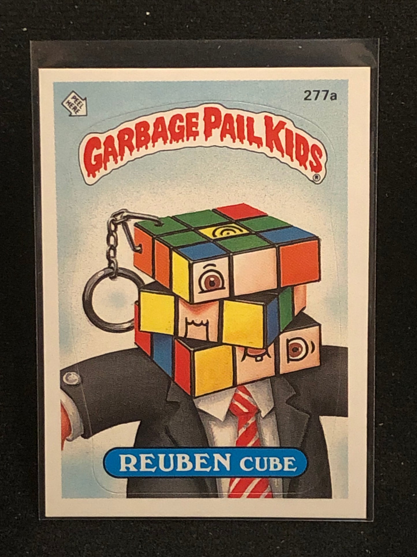 Garbage Pail Kids Original Series 7 (os7) 277a Reuben Cube