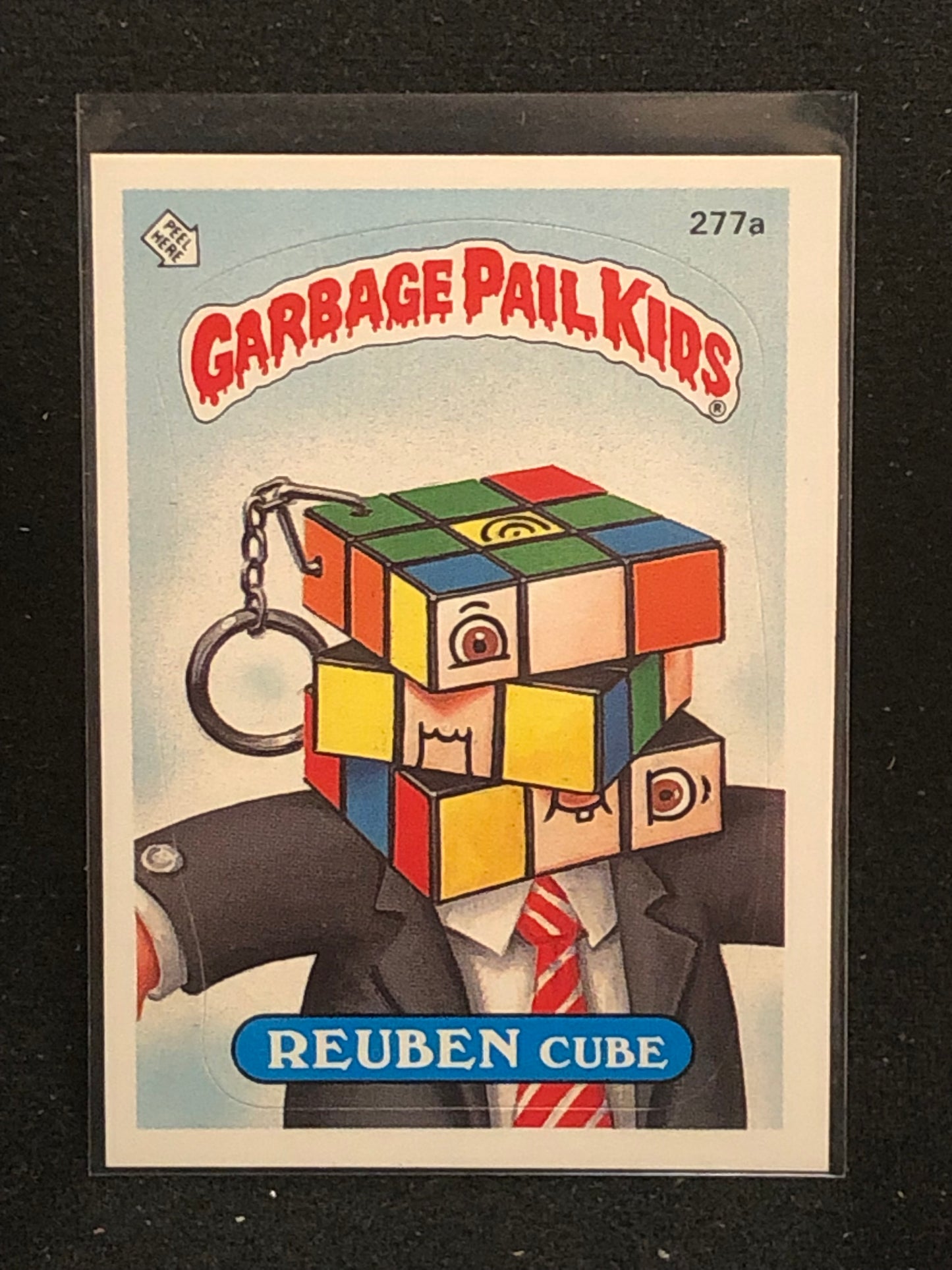 Garbage Pail Kids Original Series 7 (os7) 277a Reuben Cube