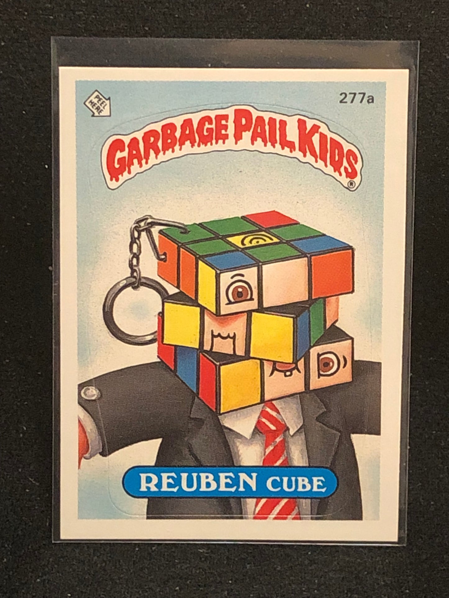 Garbage Pail Kids Original Series 7 (os7) 277a Reuben Cube