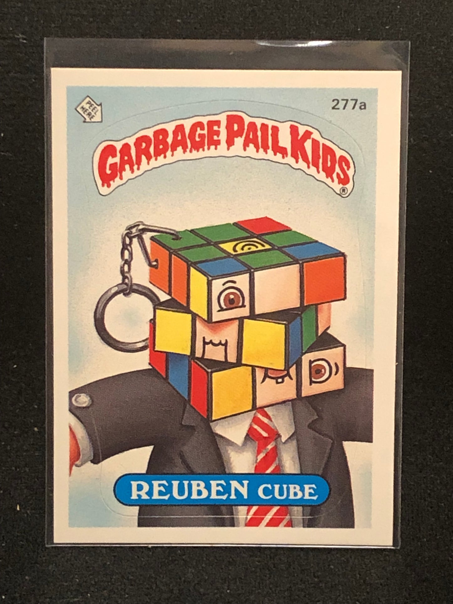 Garbage Pail Kids Original Series 7 (os7) 277a Reuben Cube