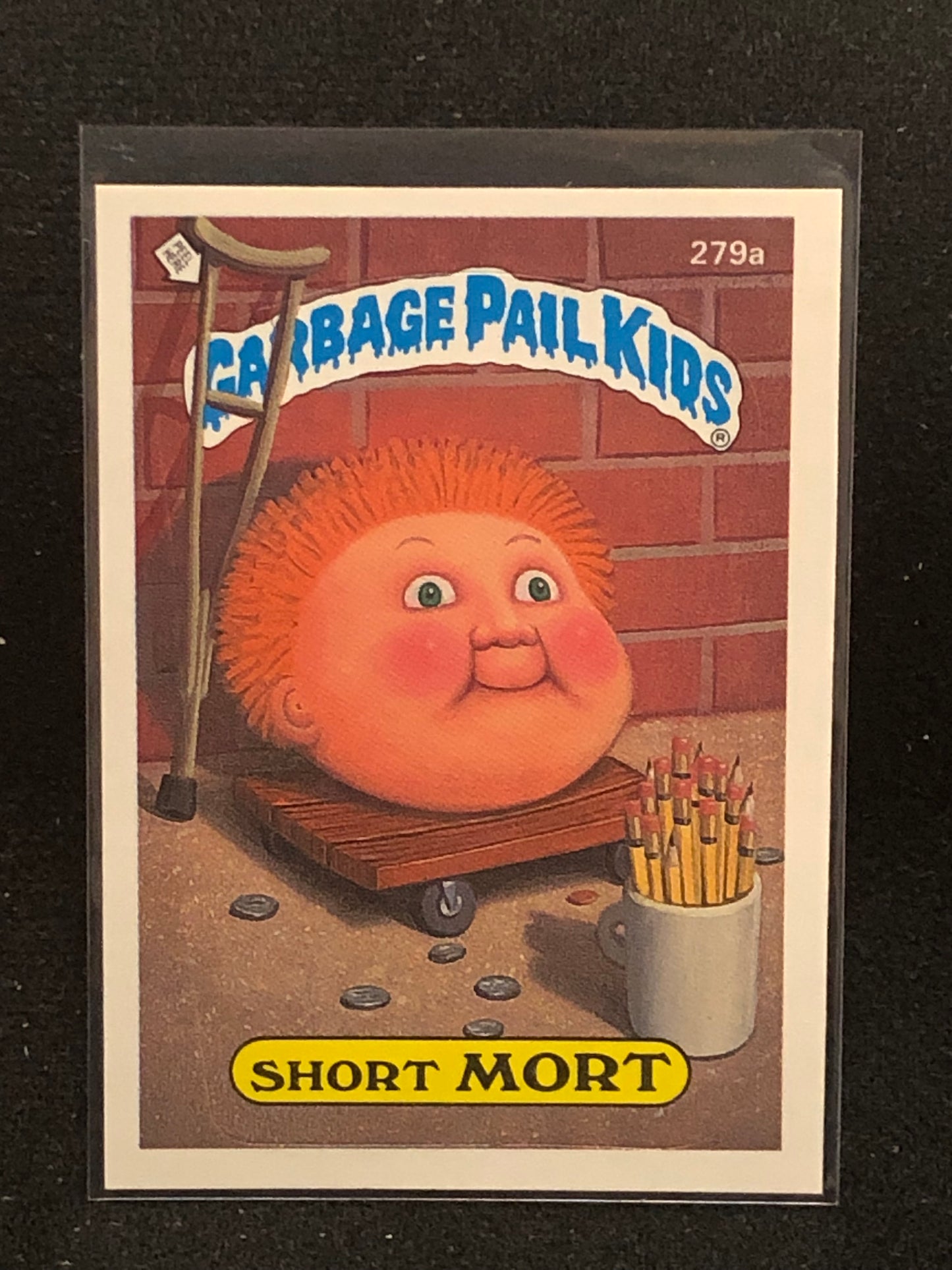 Garbage Pail Kids Original Series 7 (os7) 279a Short Mort