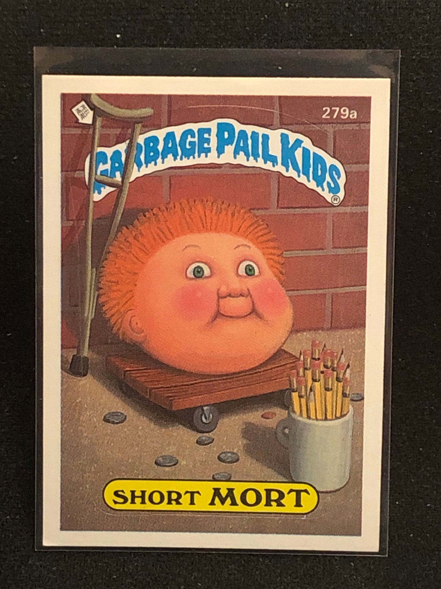 Garbage Pail Kids Original Series 7 (os7) 279a Short Mort