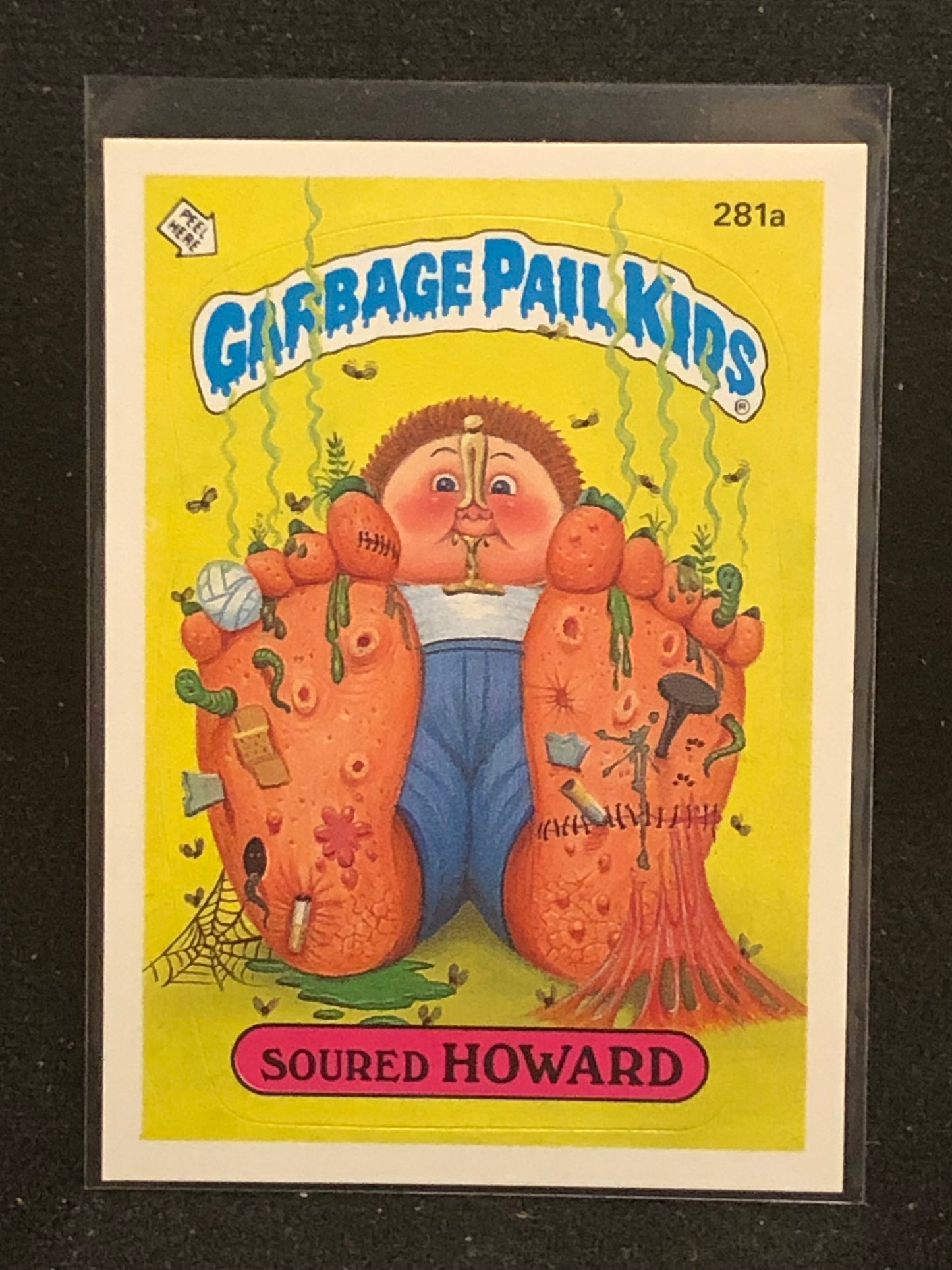 Garbage Pail Kids Original Series 7 (os7) 281a Soured Howard