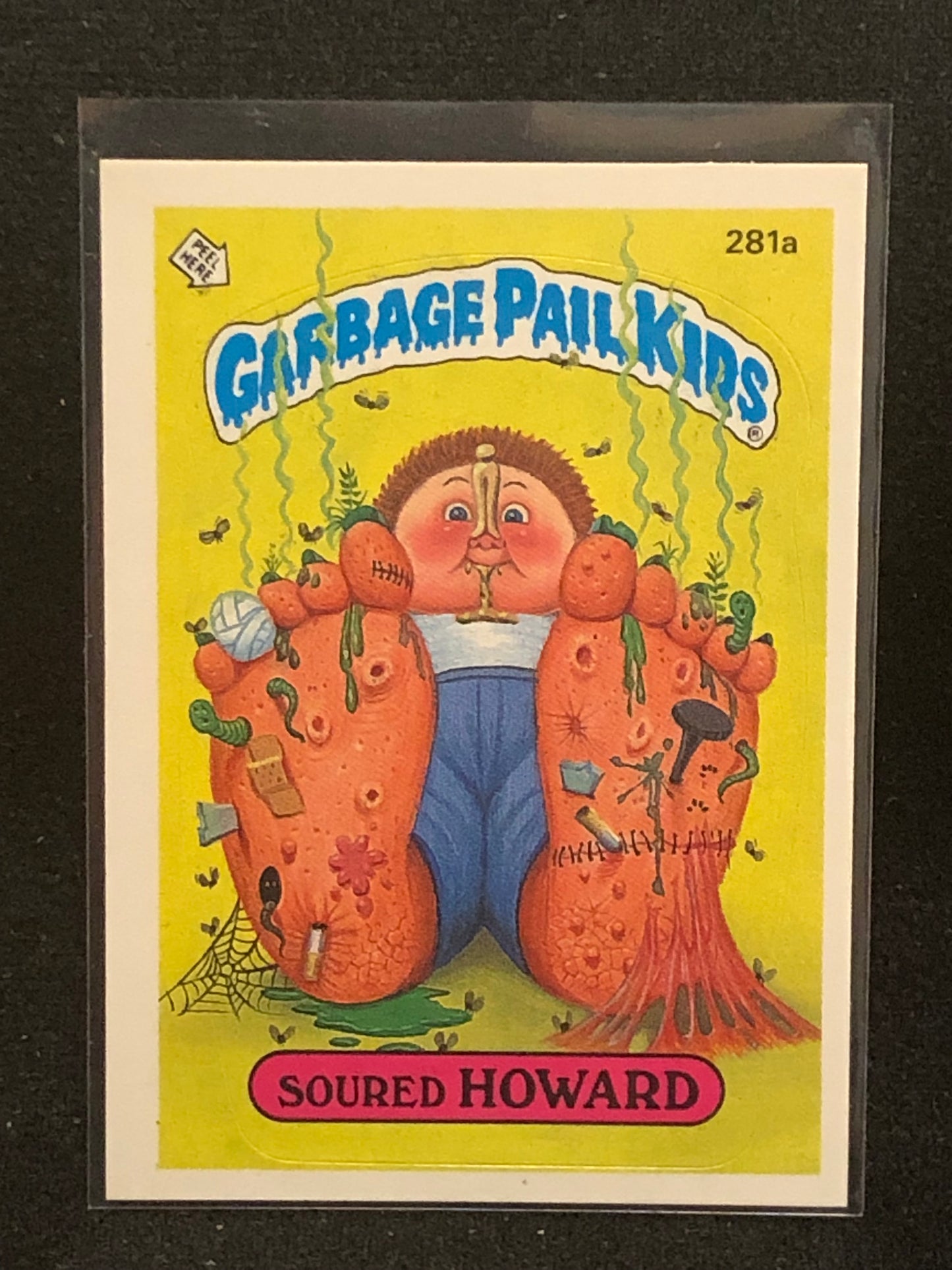 Garbage Pail Kids Original Series 7 (os7) 281a Soured Howard