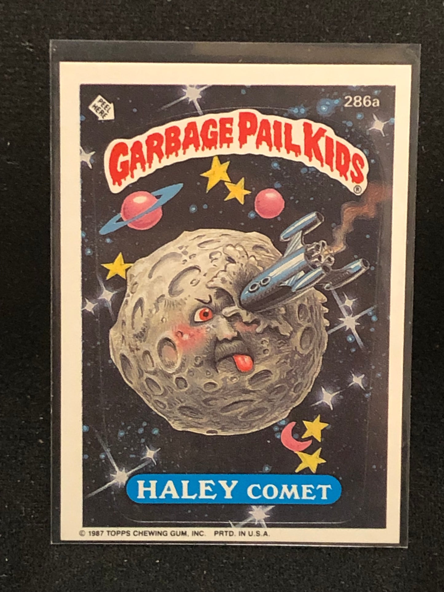 Garbage Pail Kids Original Series 7 (os7) 286a Haley Comet