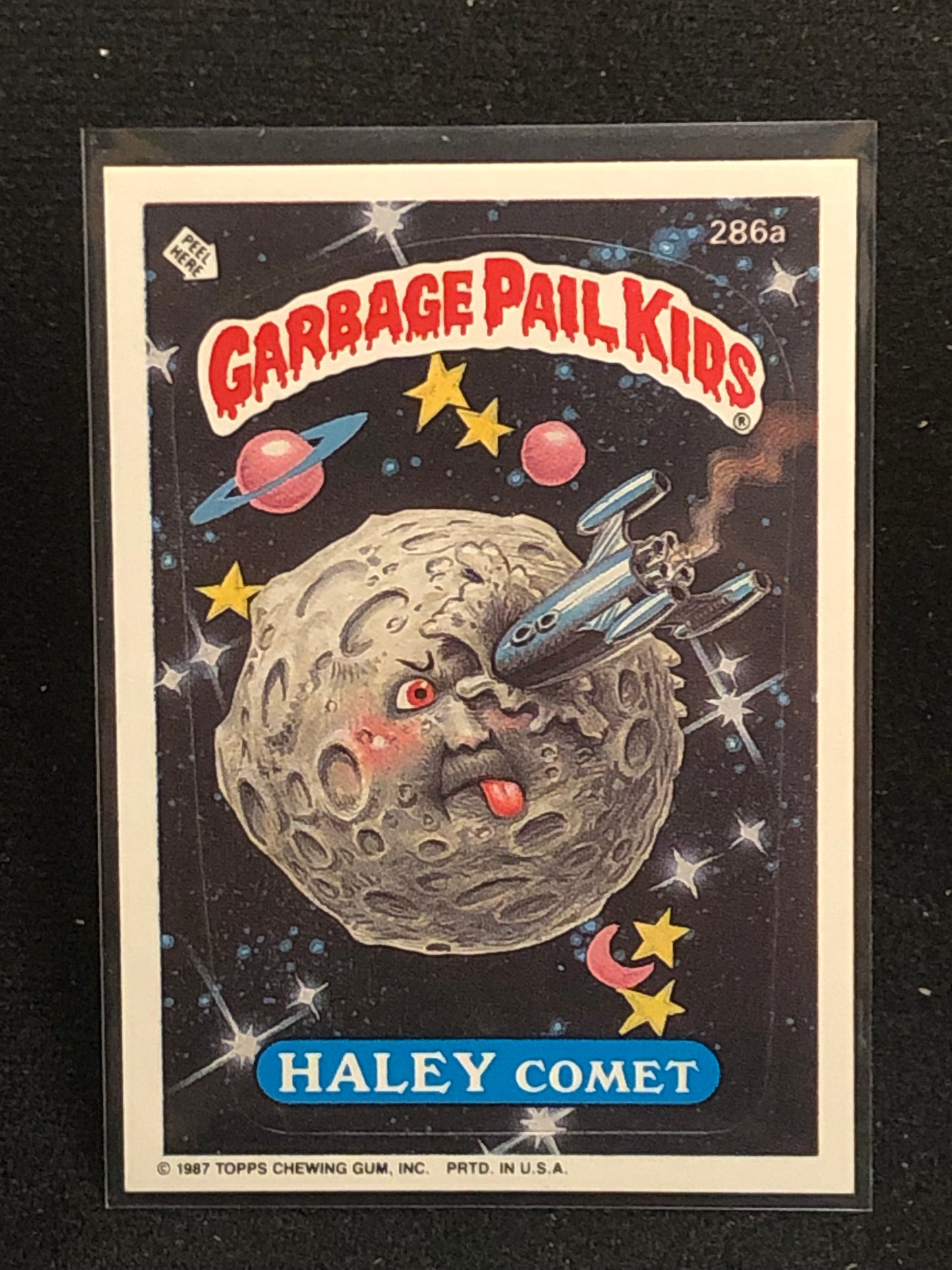 Garbage Pail Kids Original Series 7 (os7) 286a Haley Comet